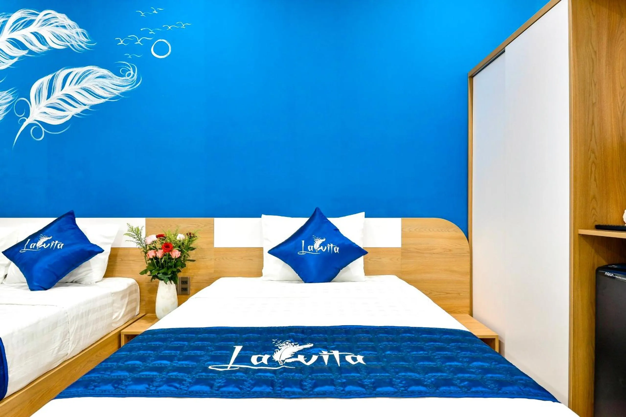 Bed in La Vita Hotel