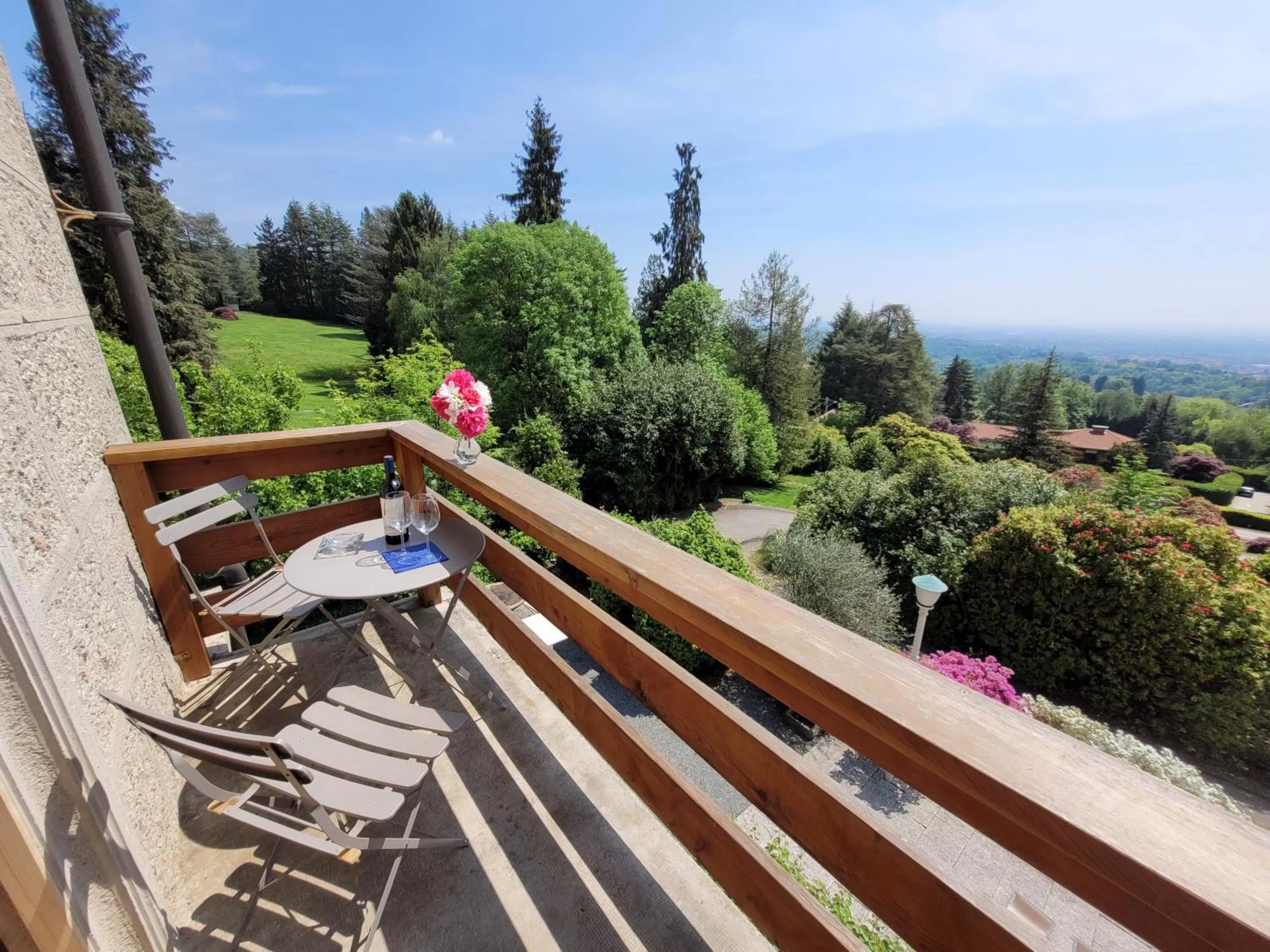Balcony/Terrace in B&B Villa Tavallini