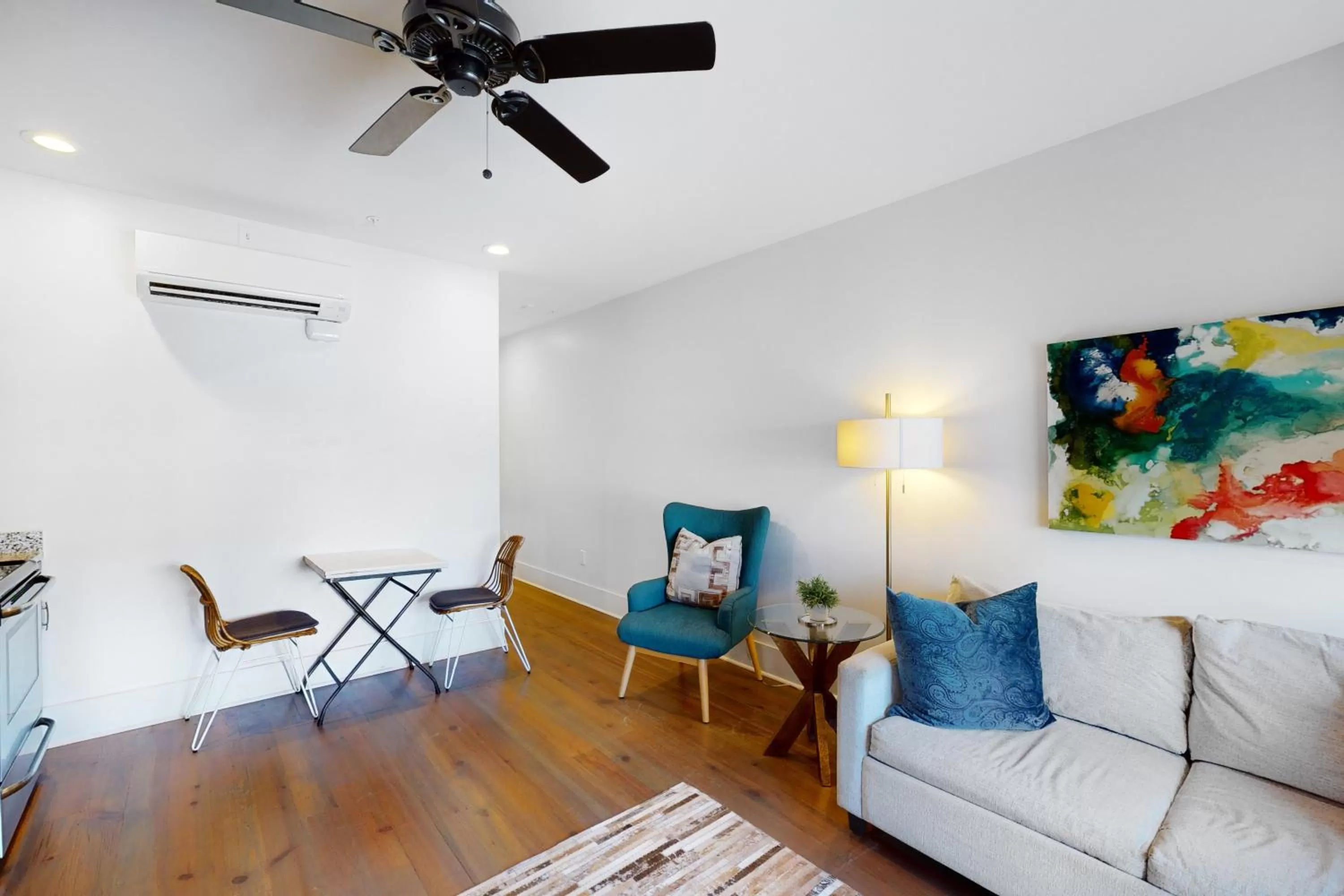 Seating Area in 493 King Two Bedroom Suites