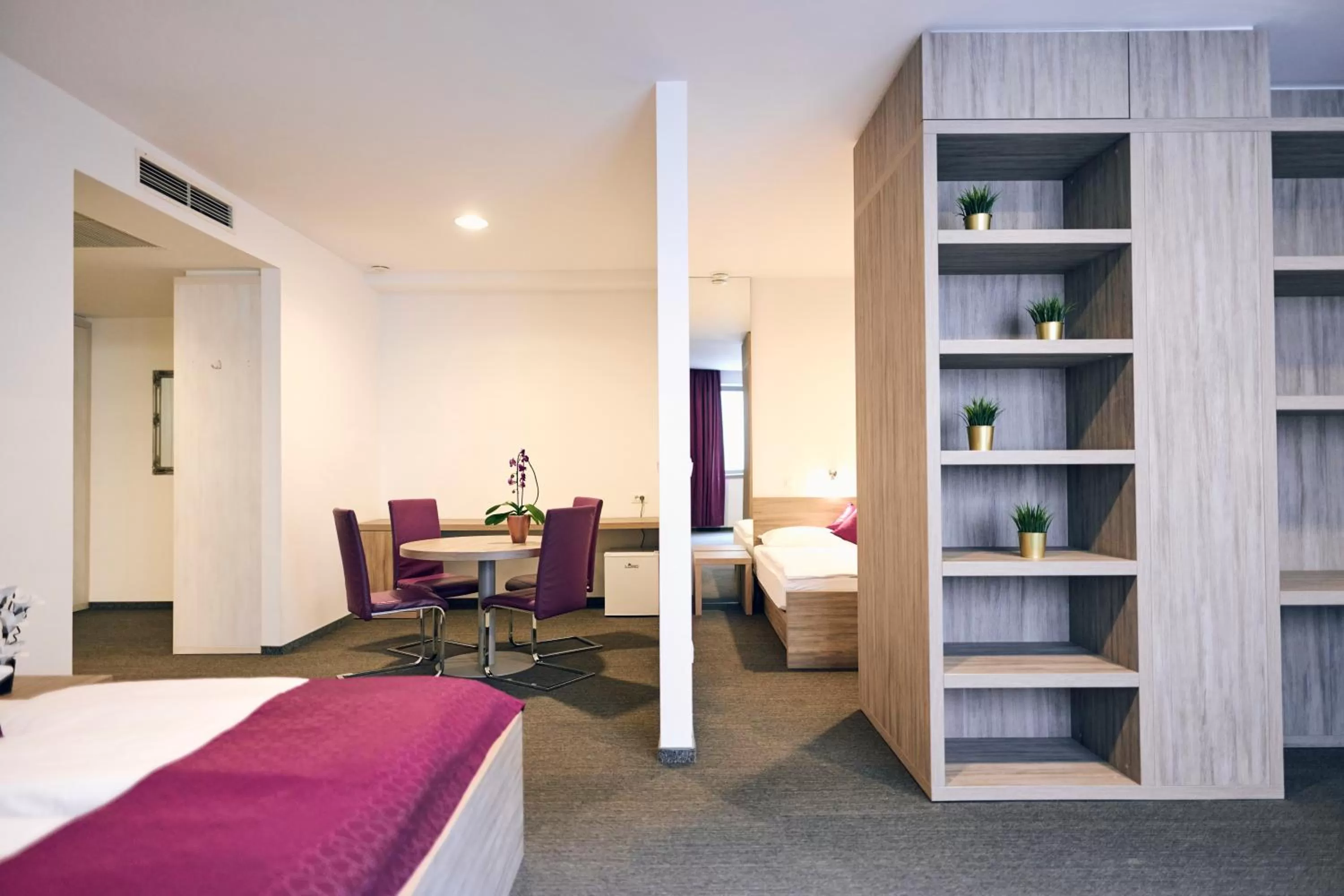 Bedroom, Bed in Hotel Meksiko