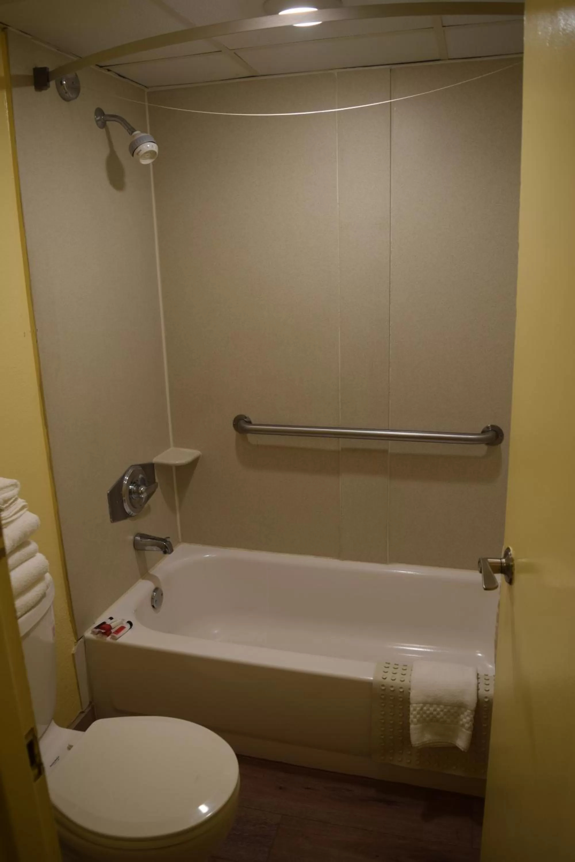 Bathroom in Days Inn by Wyndham Panama City Beach Beachfront Resort