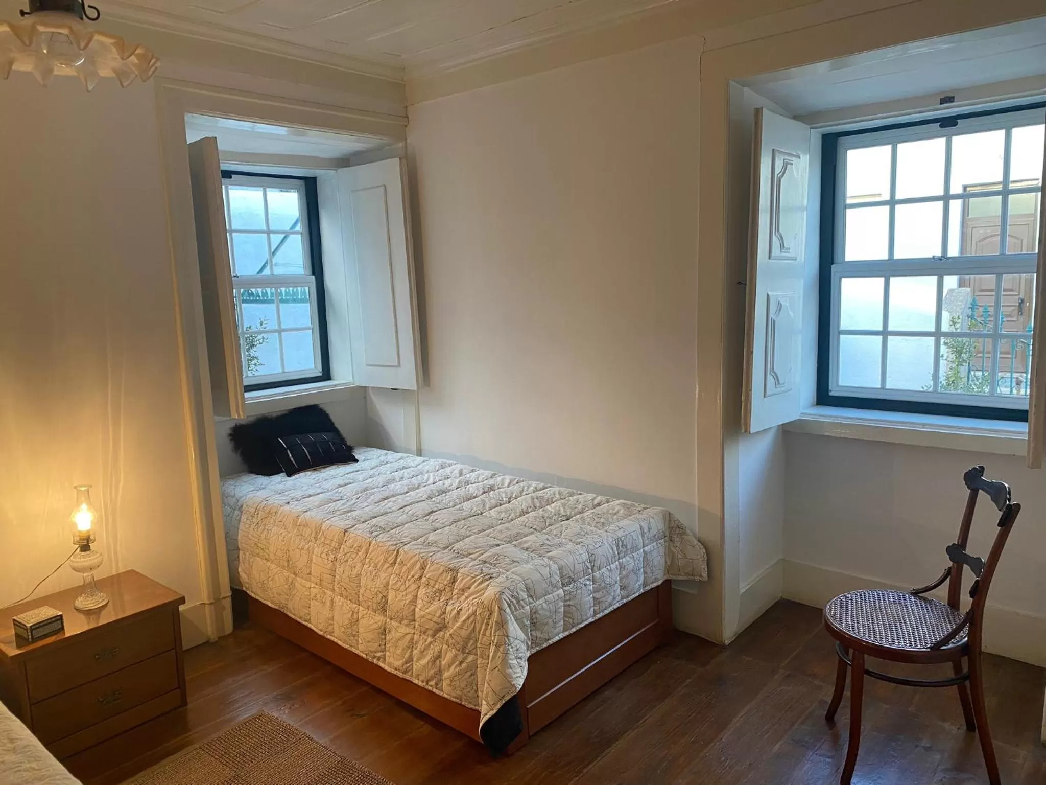 Bed in Casa da Ponte, Coja