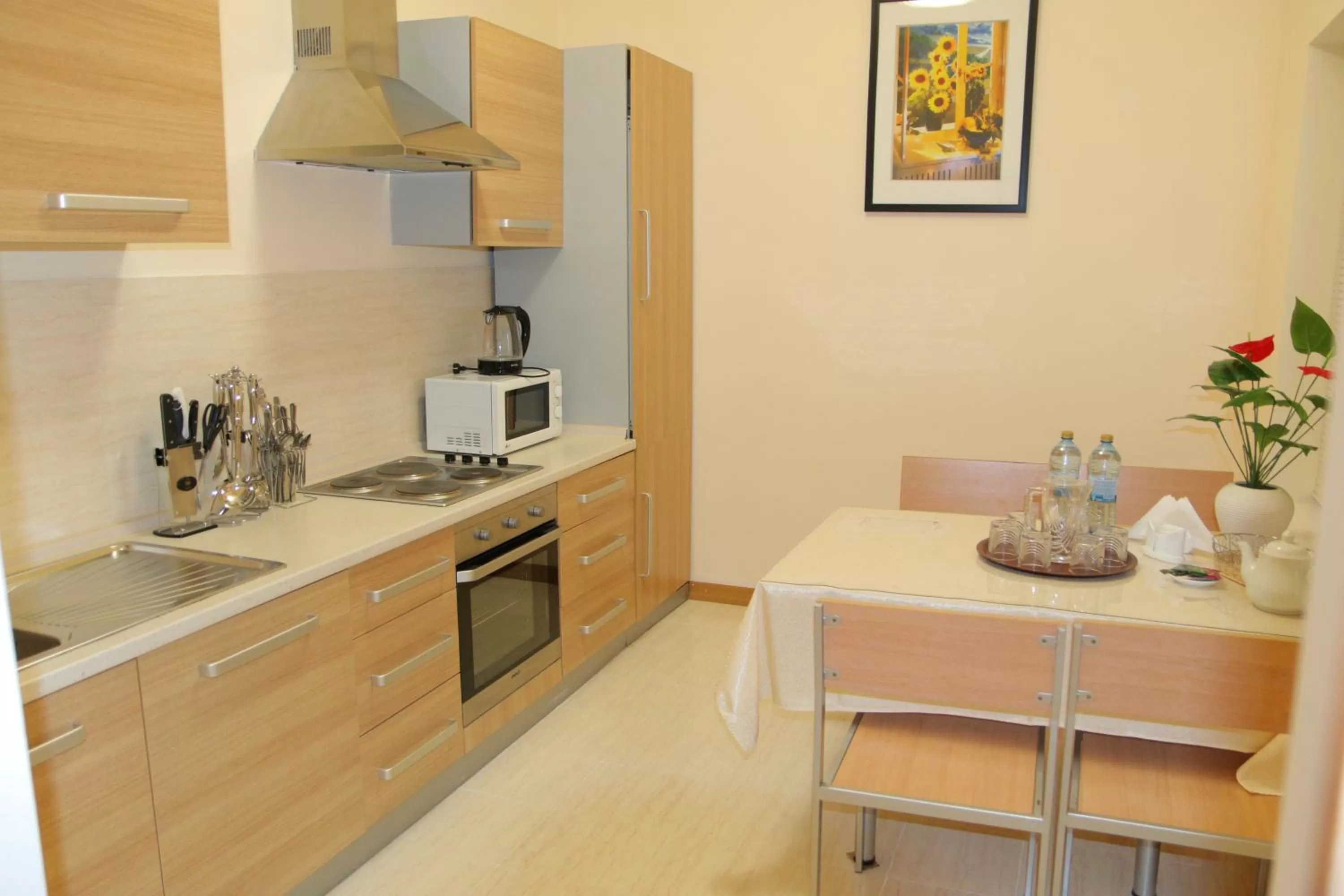 Communal kitchen, Kitchen/Kitchenette in ATB Grand Hotel