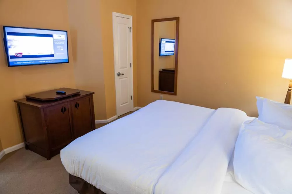 Bed in The Appalachian at Mountain Creek