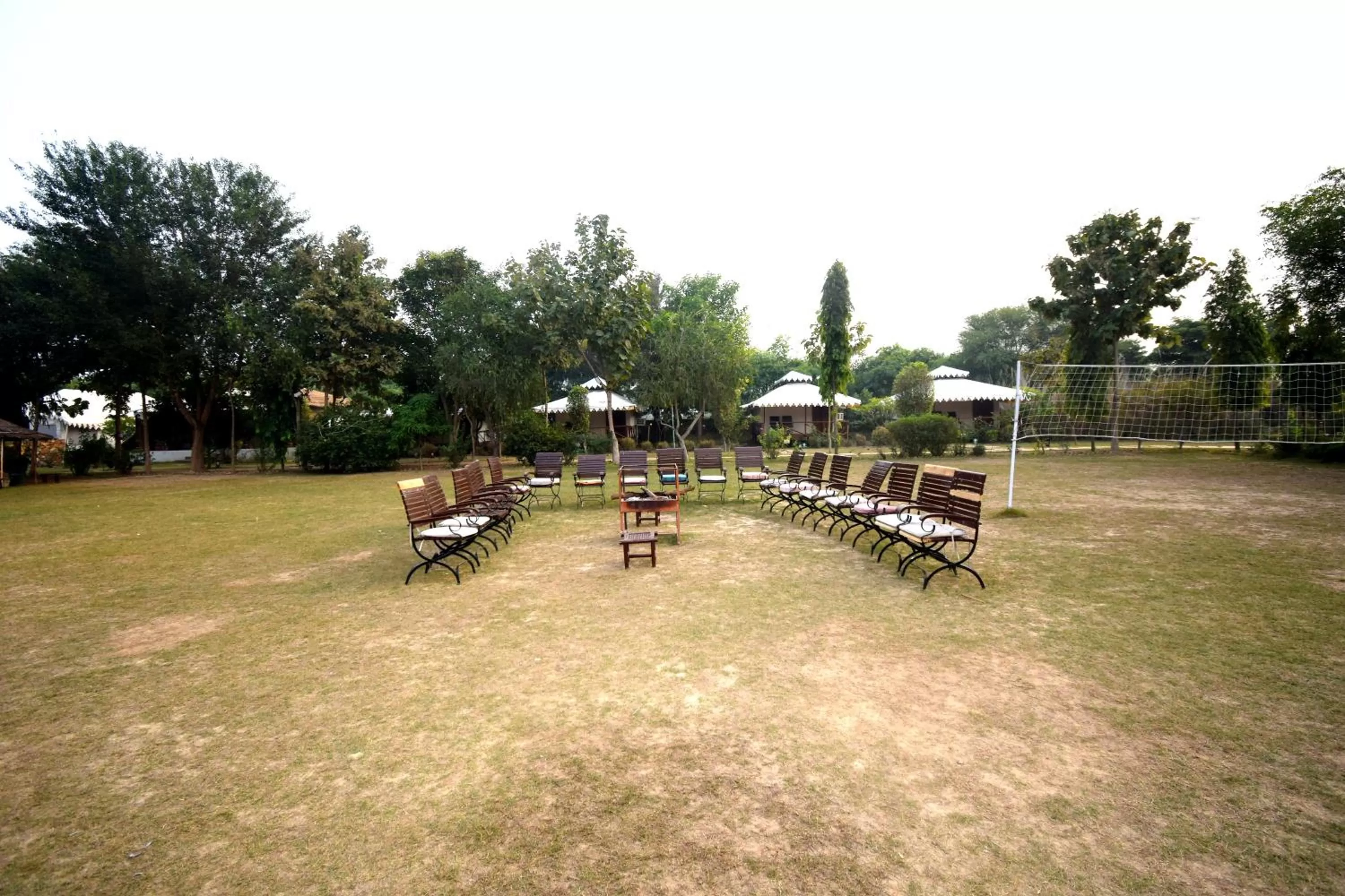 Garden in Sultan Bagh Resort by The Sky Imperial