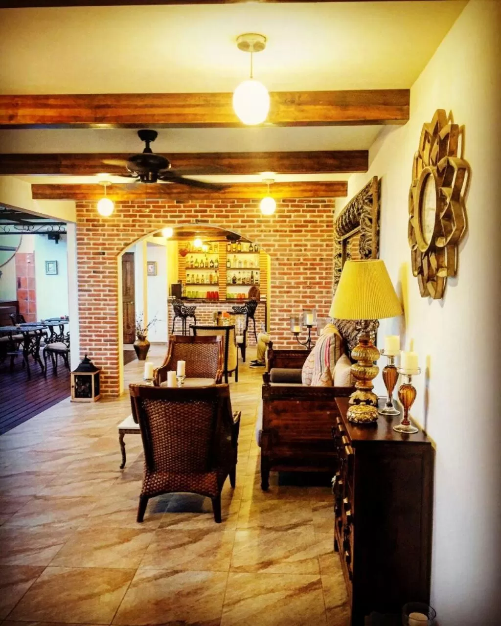 Lounge or bar in La Leyenda Boutique Hotel by Bunik