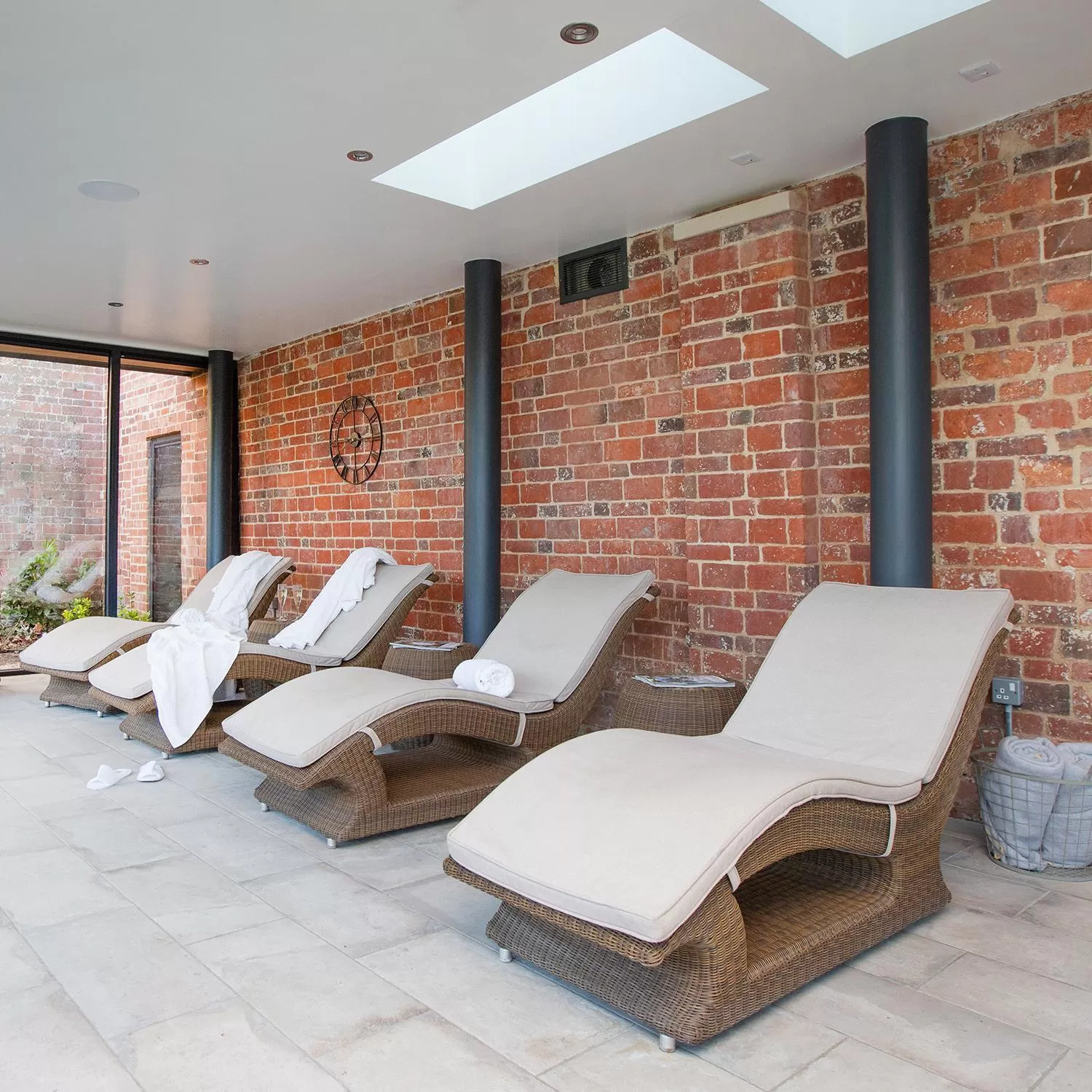 Sauna in Stratton House Hotel & Spa