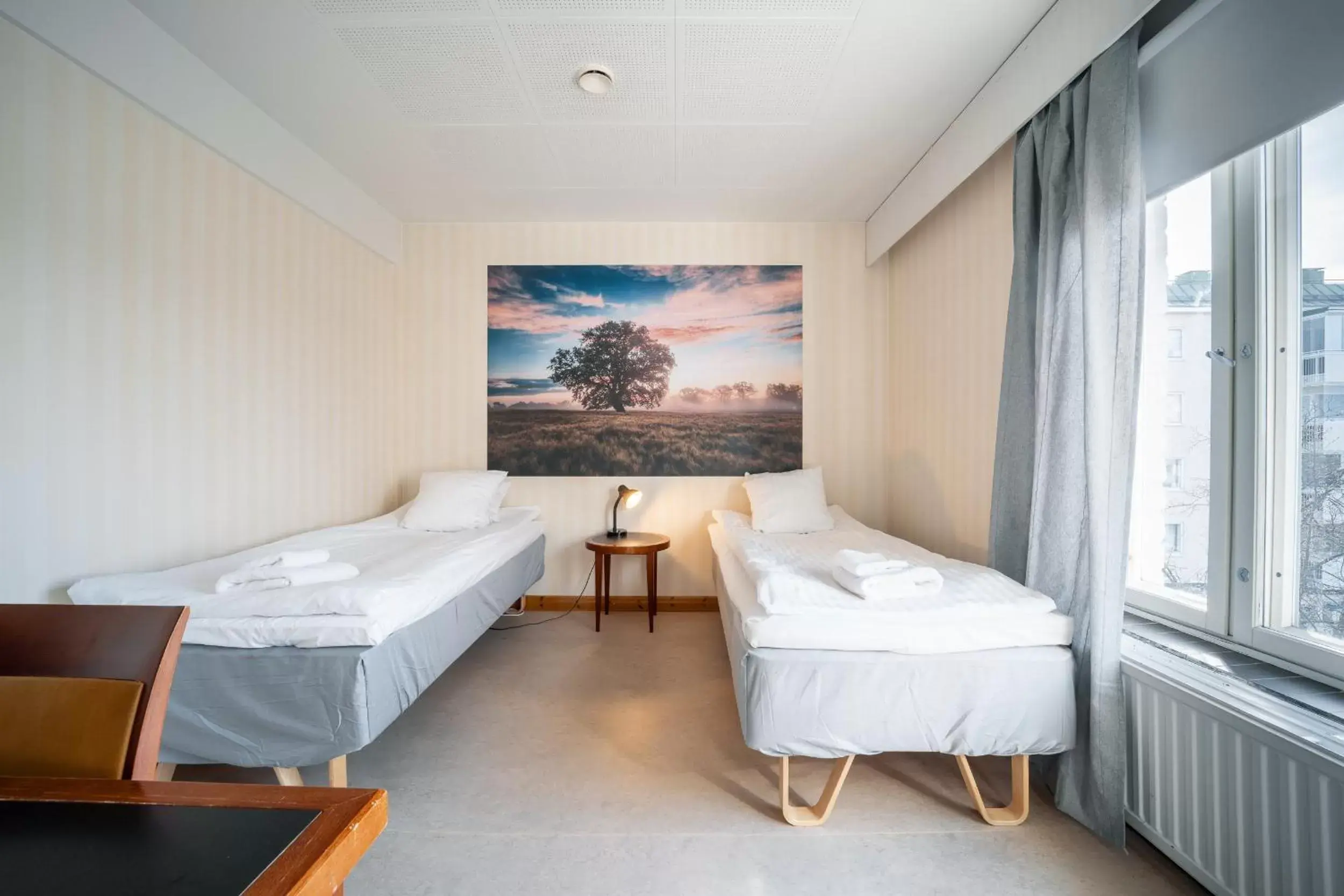 Standard Twin Room in Hotelli Uninen Kotka Standard Twin Room in Hotelli Uninen Kotka