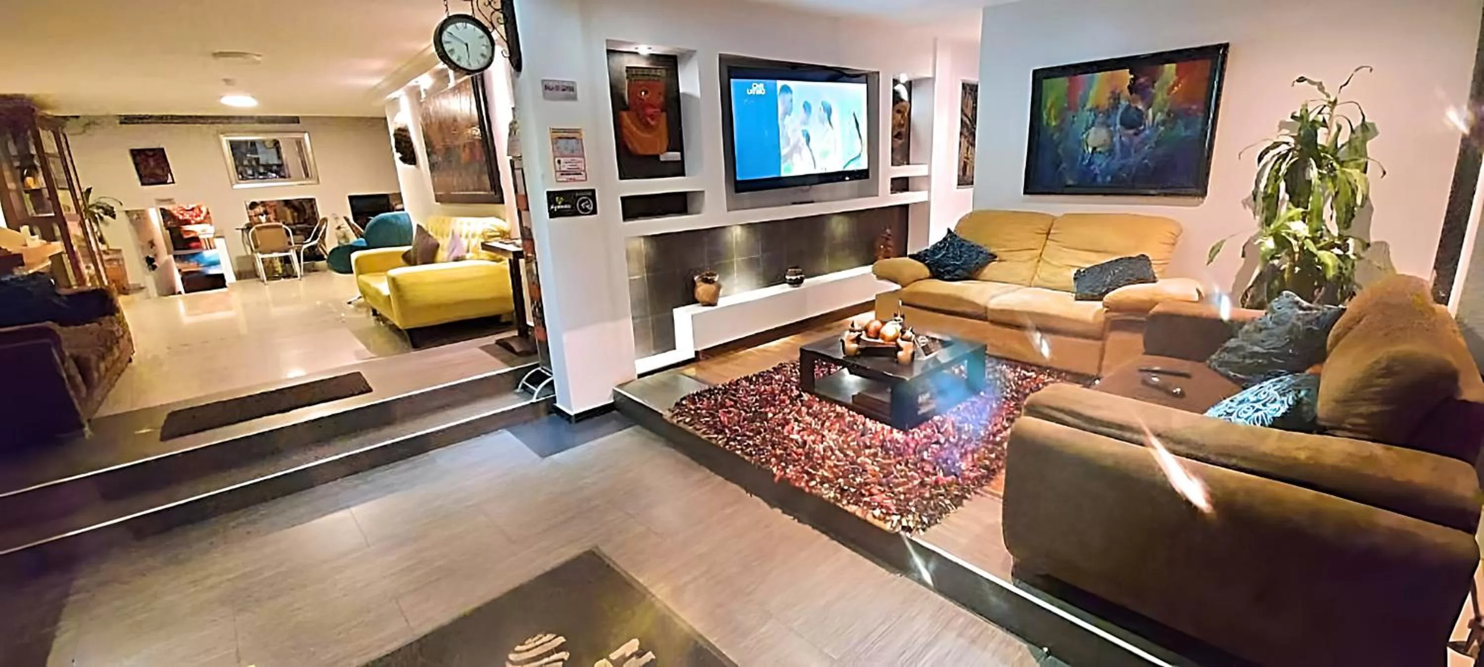 Lobby or reception, Seating Area in Hotel Santa Cruz Bogotá