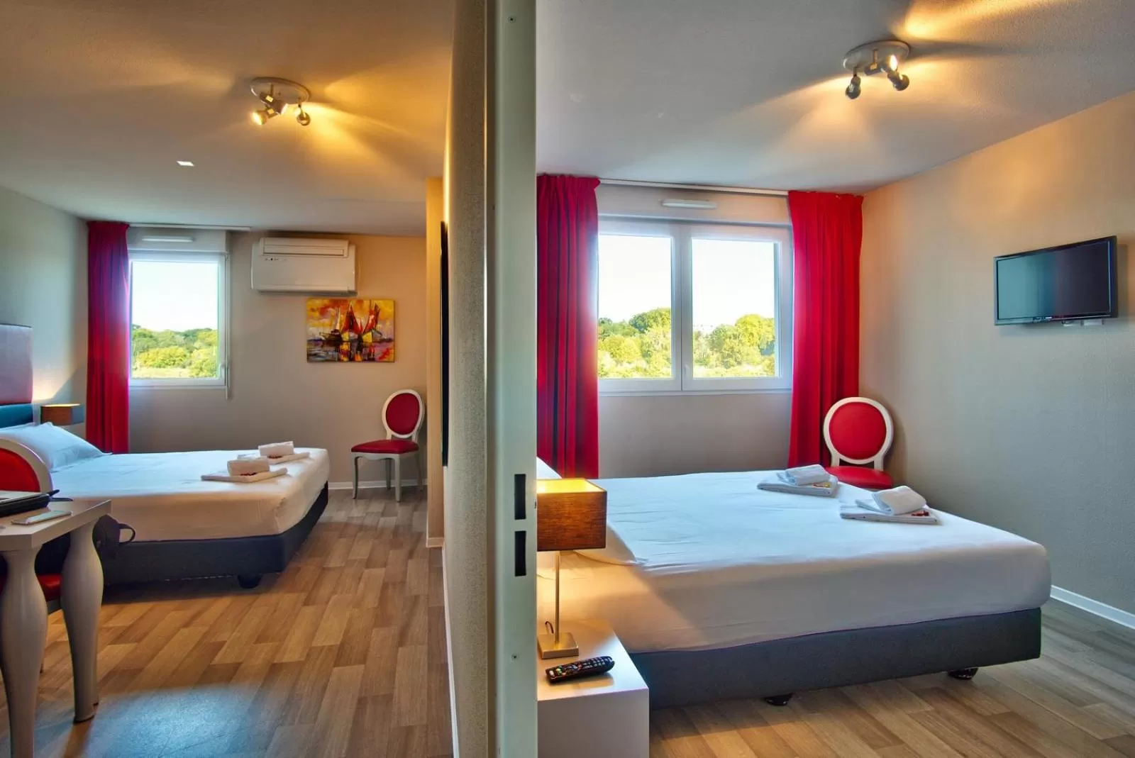 Photo of the whole room, Bed in Adonis Hotel Bayonne