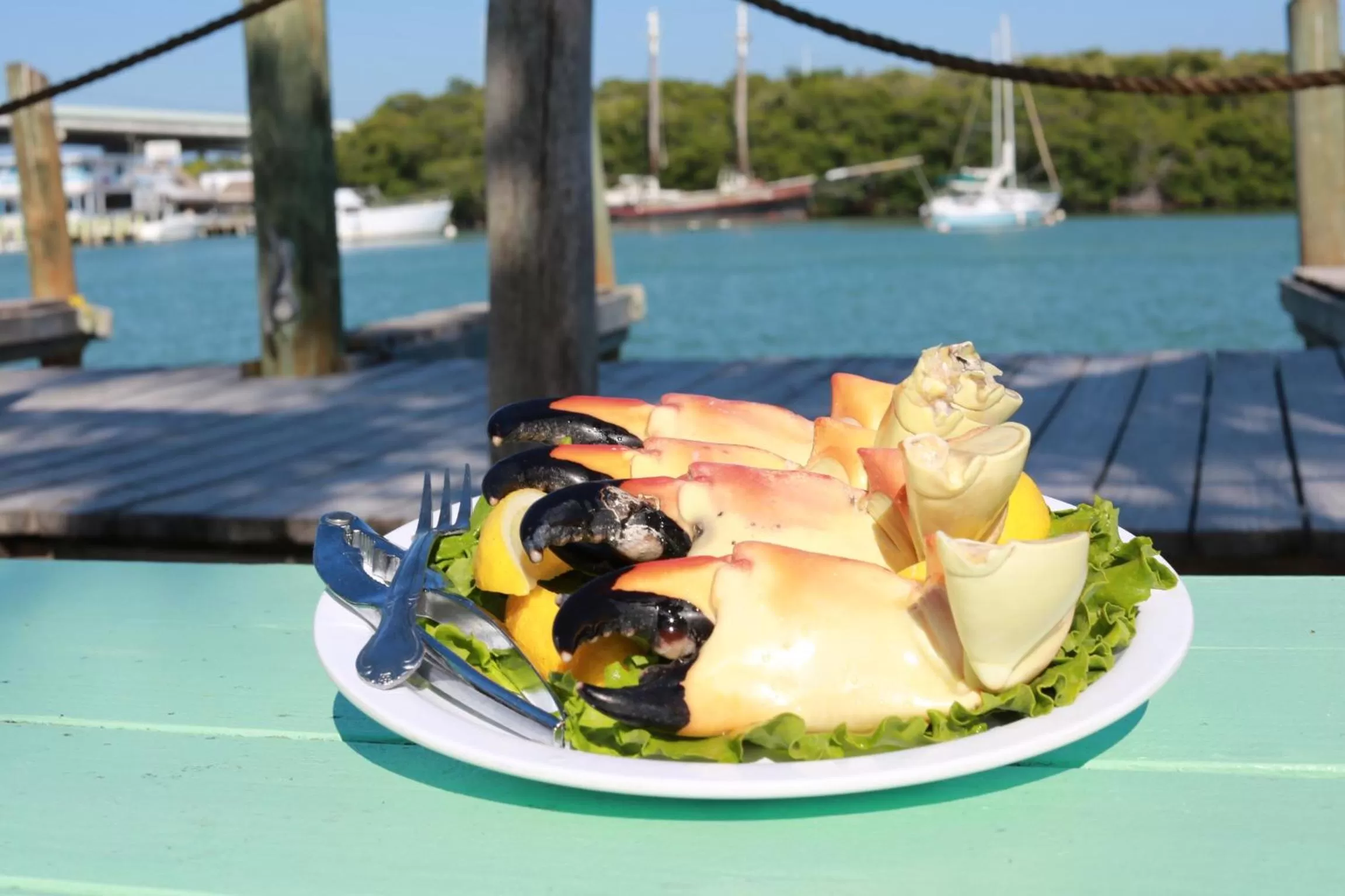 Food close-up in Gilbert's Resort & Marina