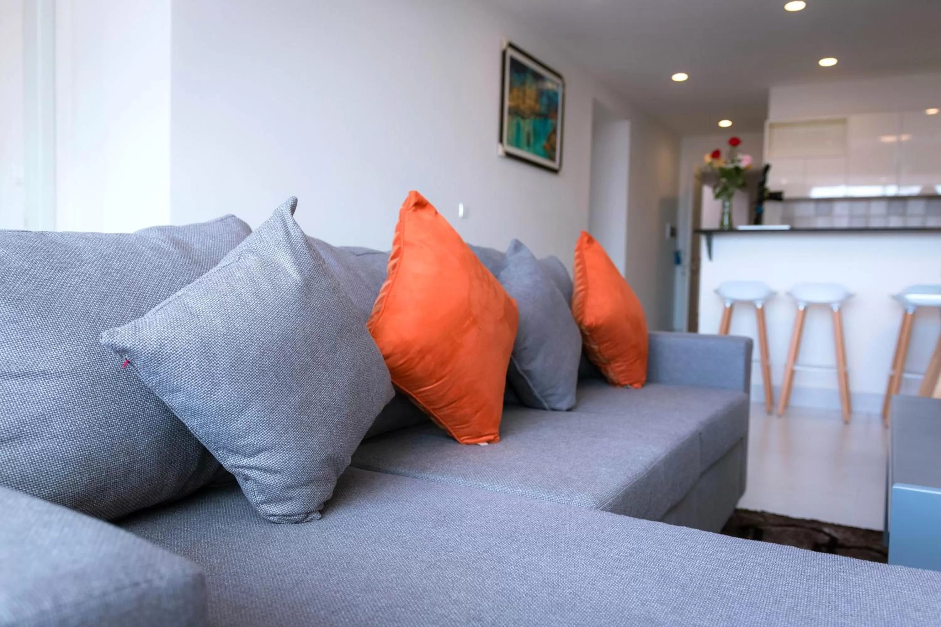 Seating area in Sun Apartment