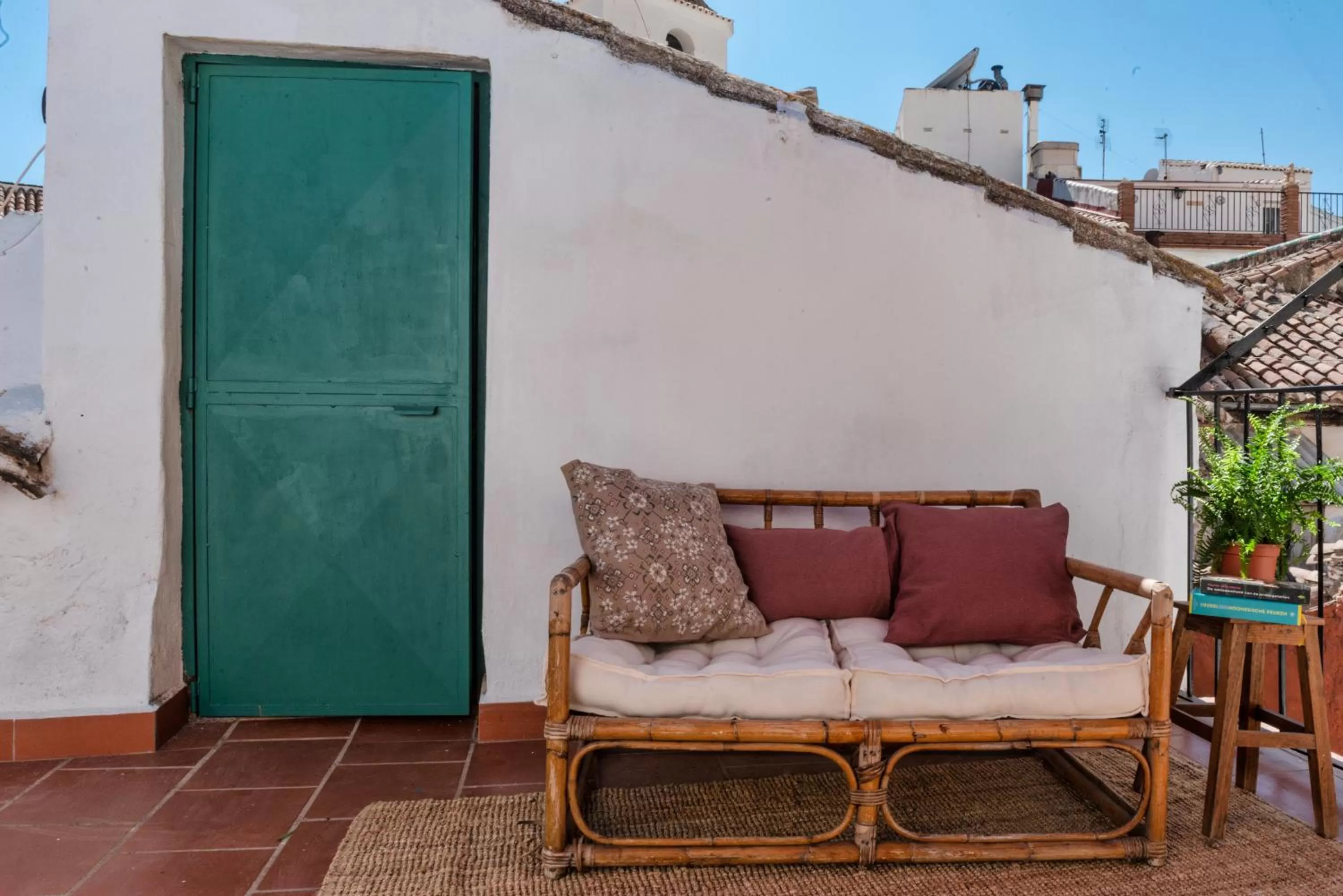 Patio in Encanto Guesthouse