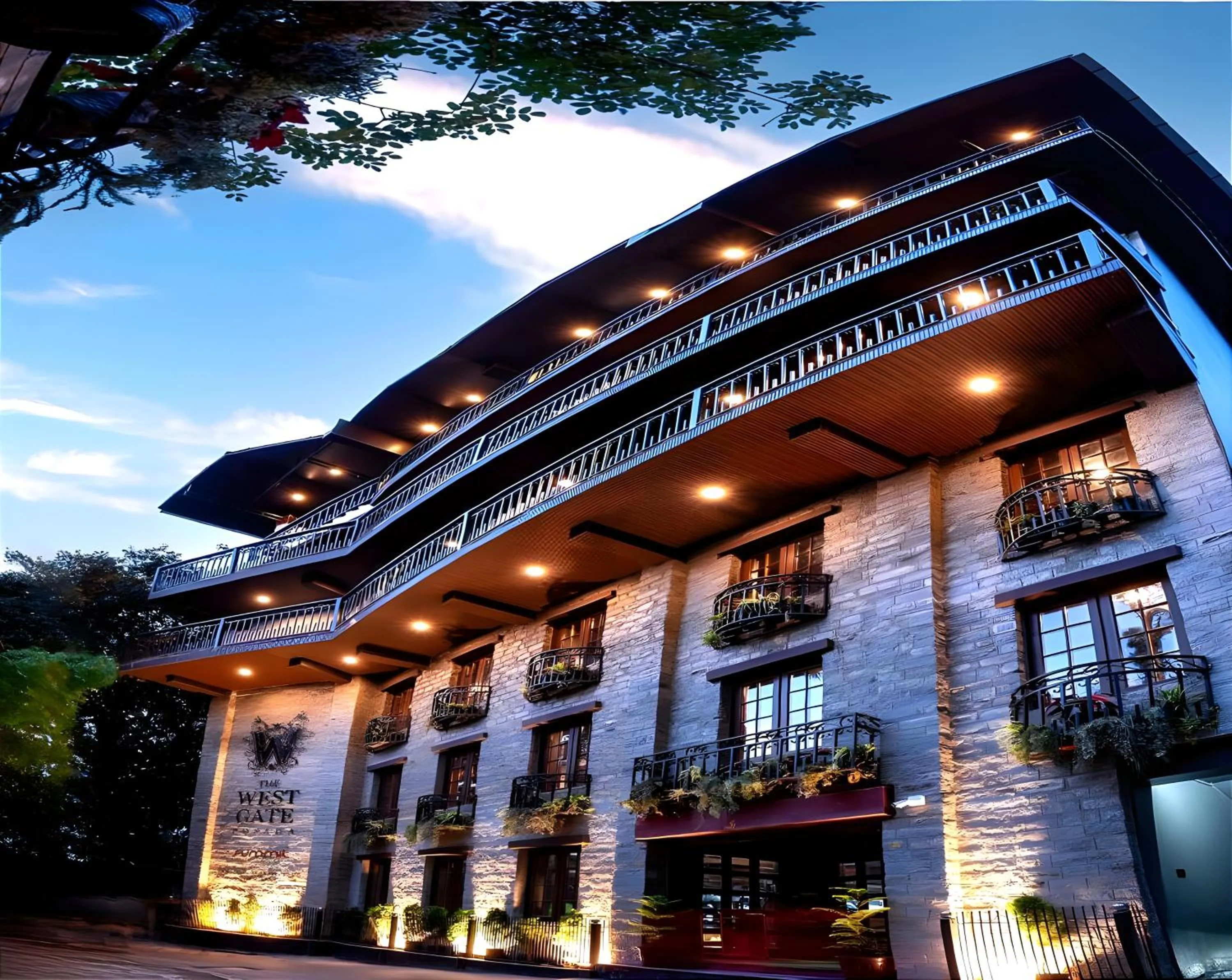 Property building in The West Gate Posada By Summit