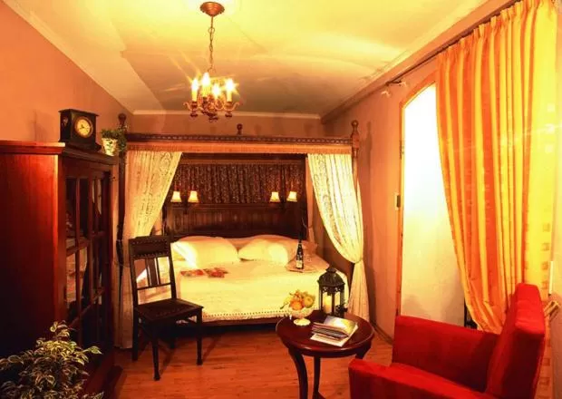 Bed in Märchenhotel