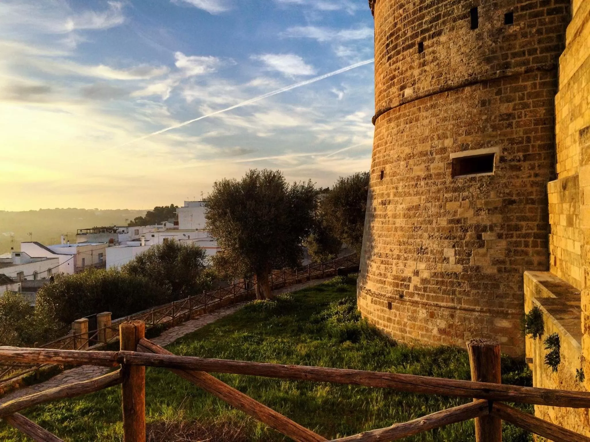 Natural landscape in B&B La Rosa Antica