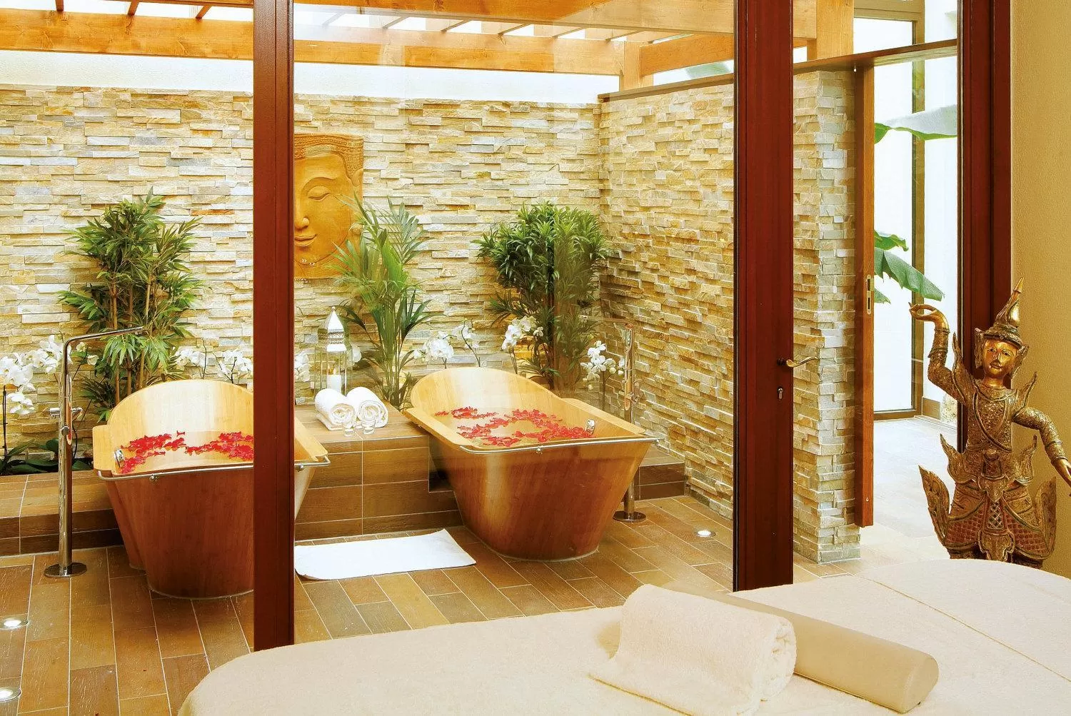 Spa and wellness centre/facilities in Sieben Welten Hotel & Spa Resort