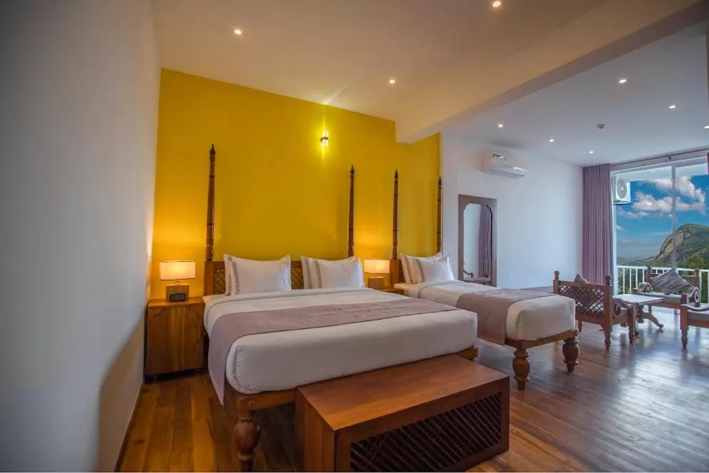 Bed in Morning Dew Boutique Hotel Ella