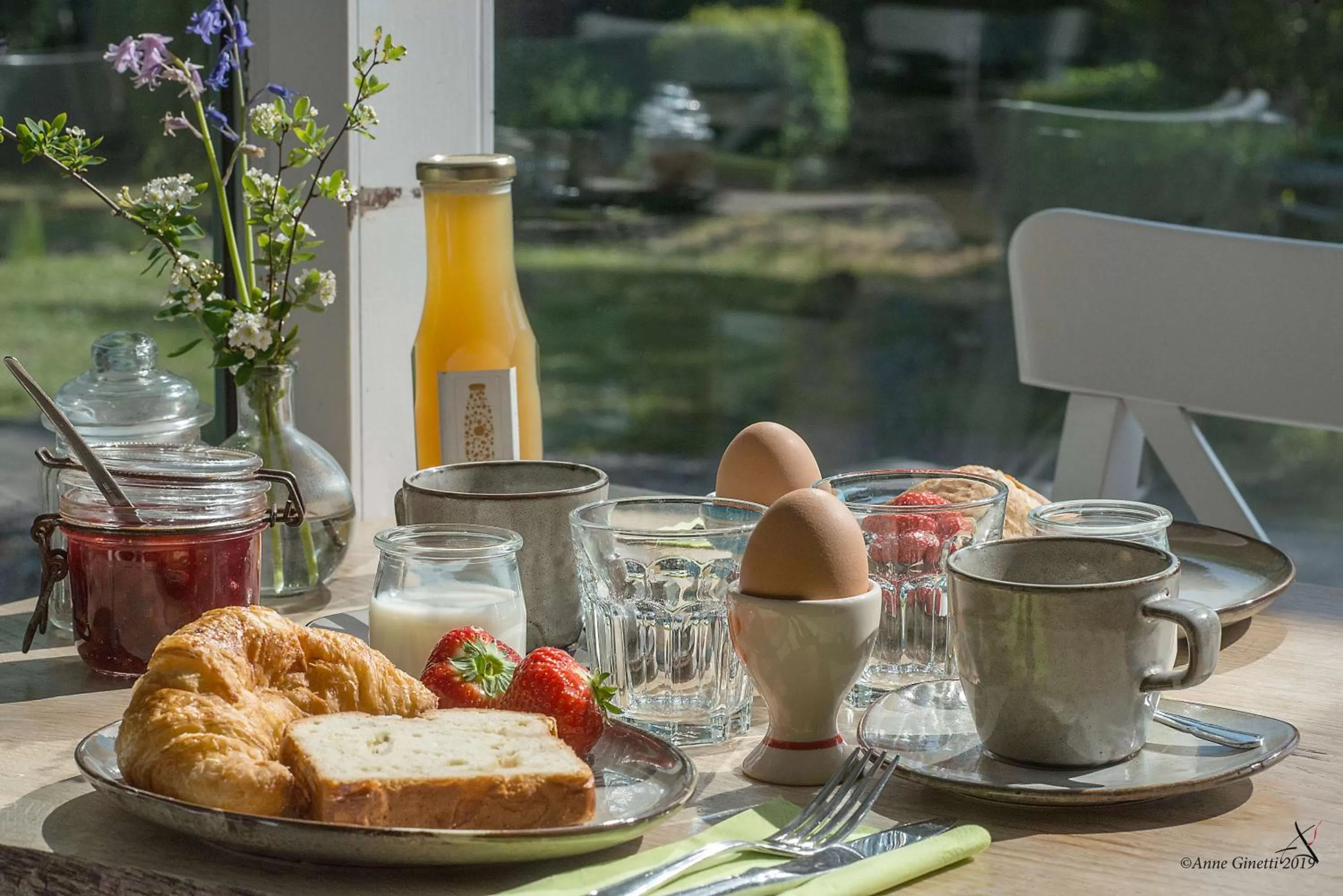 Decorative detail in Les Chambres du Vivier, chambres d'hôtes et gîte - à 100m -