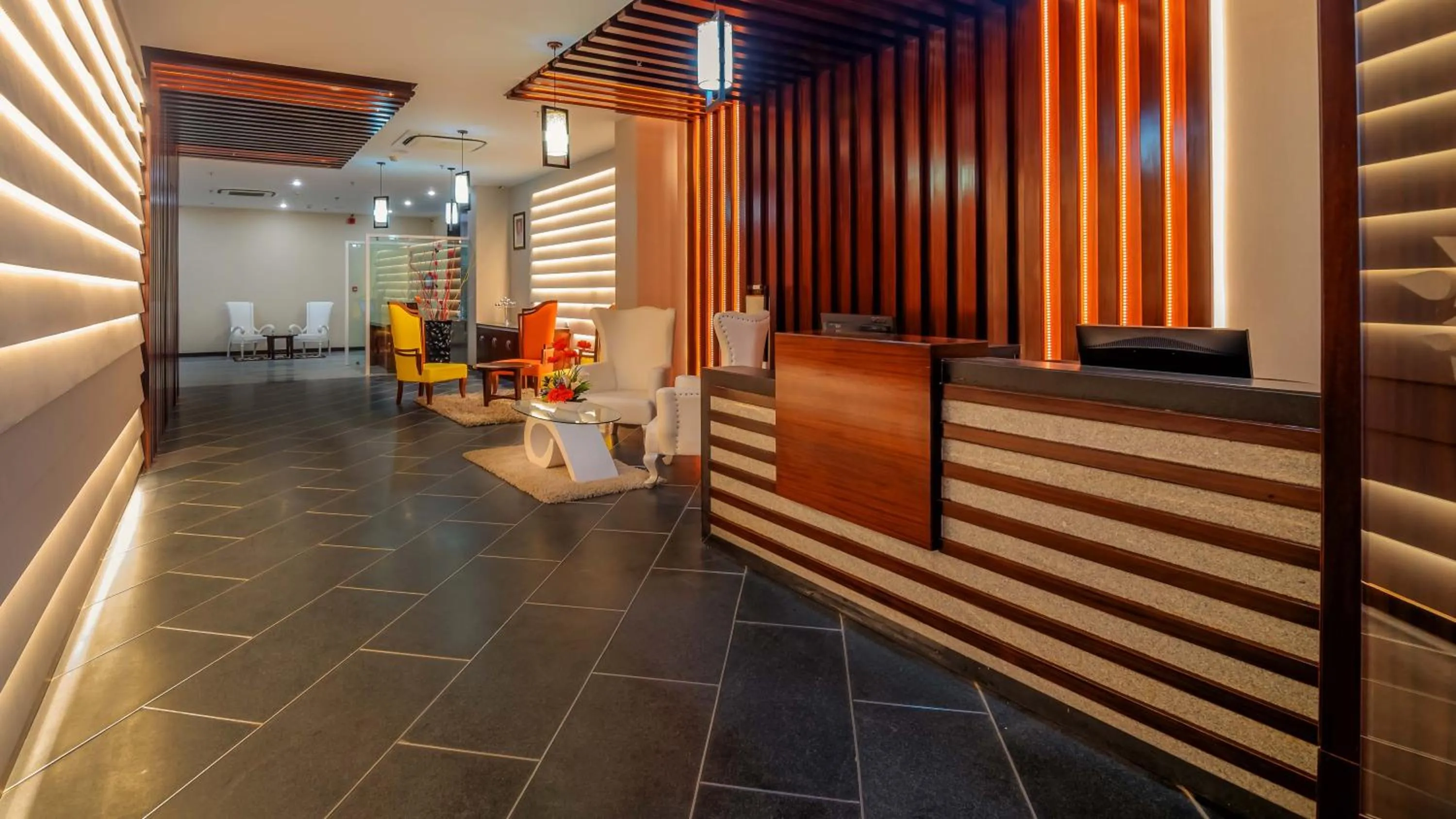 Lobby or reception in Mango Hotels Prangan