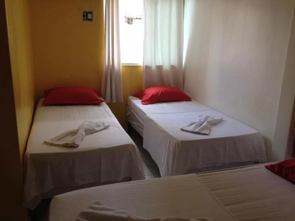 Bed in Nalu Beach Hotel pousada