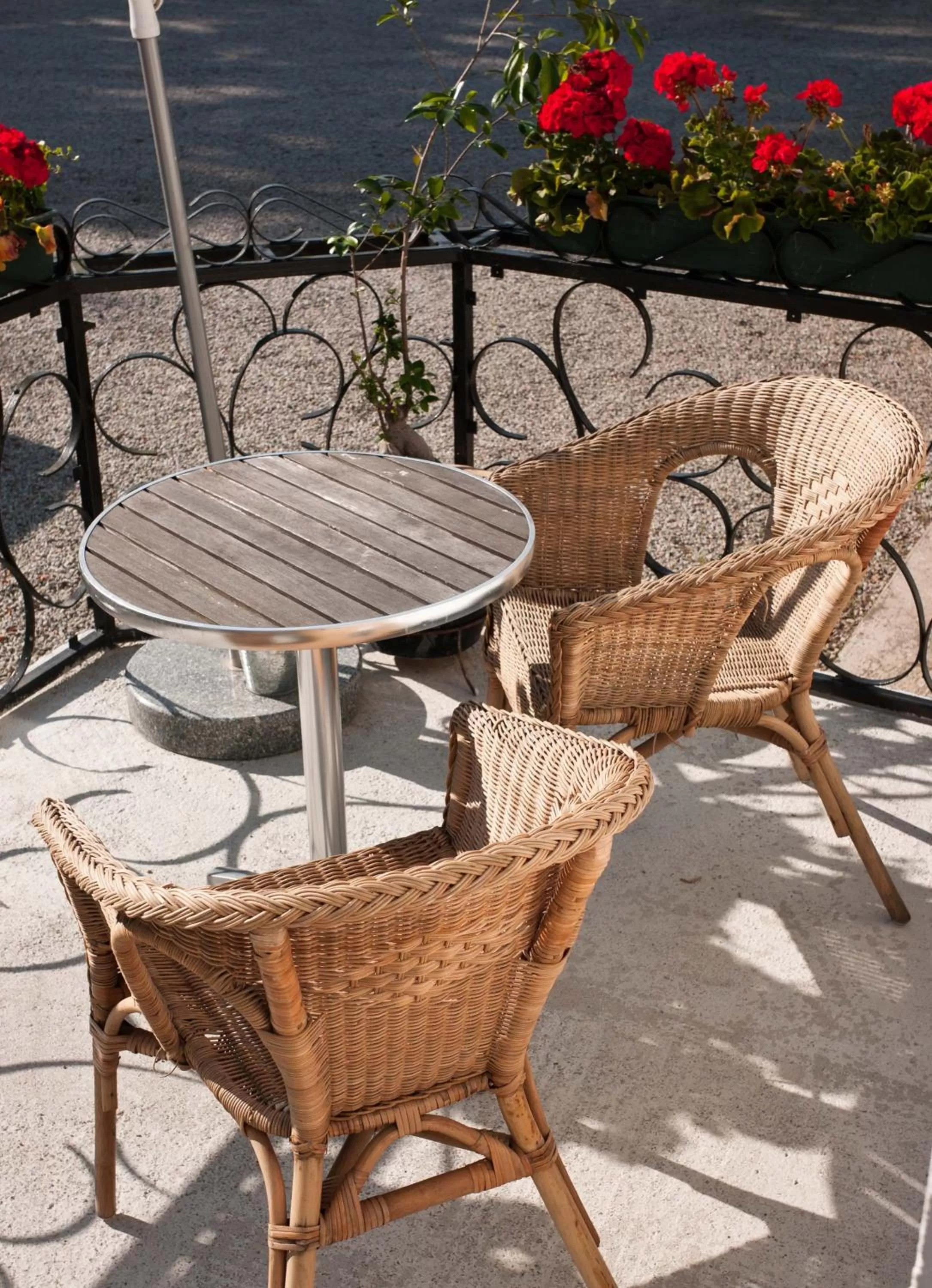 Balcony/Terrace in Hotell Milano