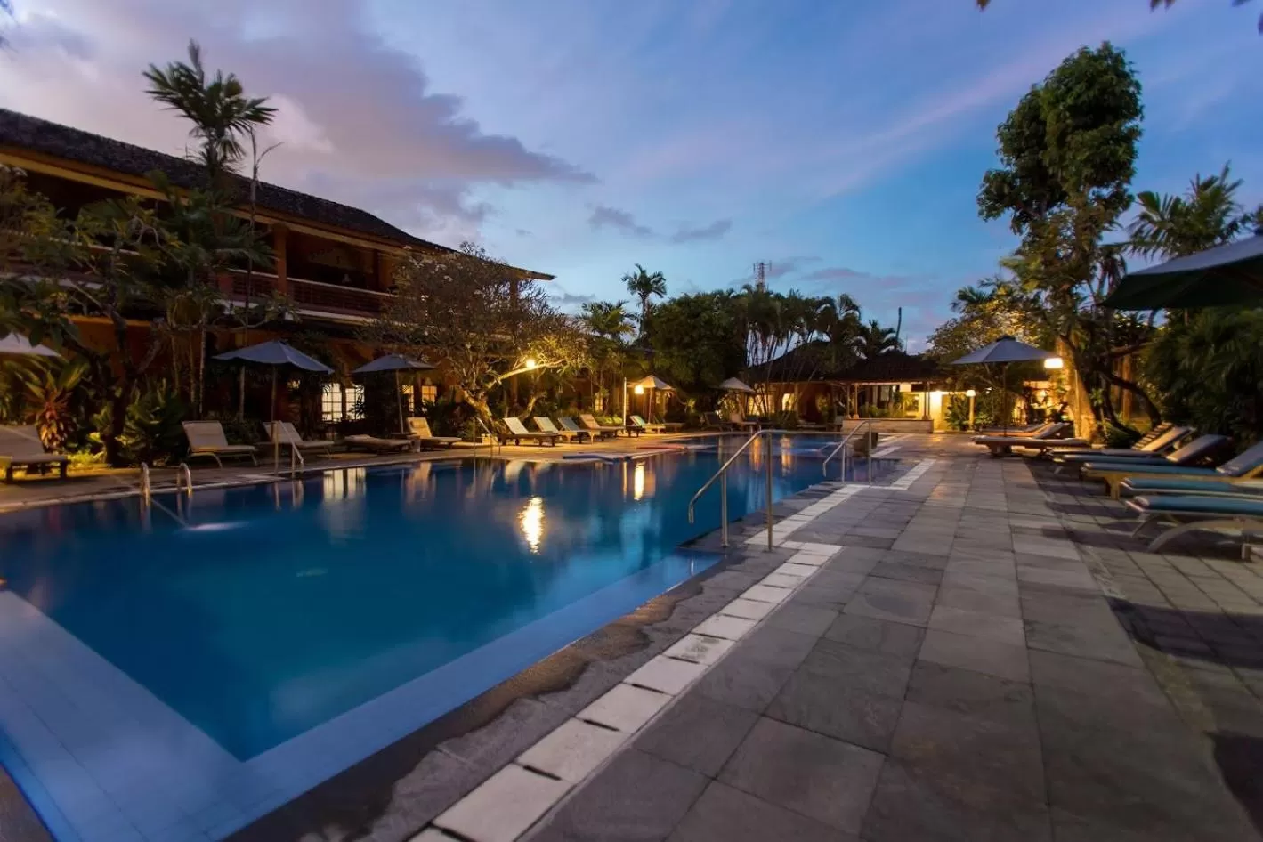 Swimming pool in Bumi Ayu Bungalow Sanur