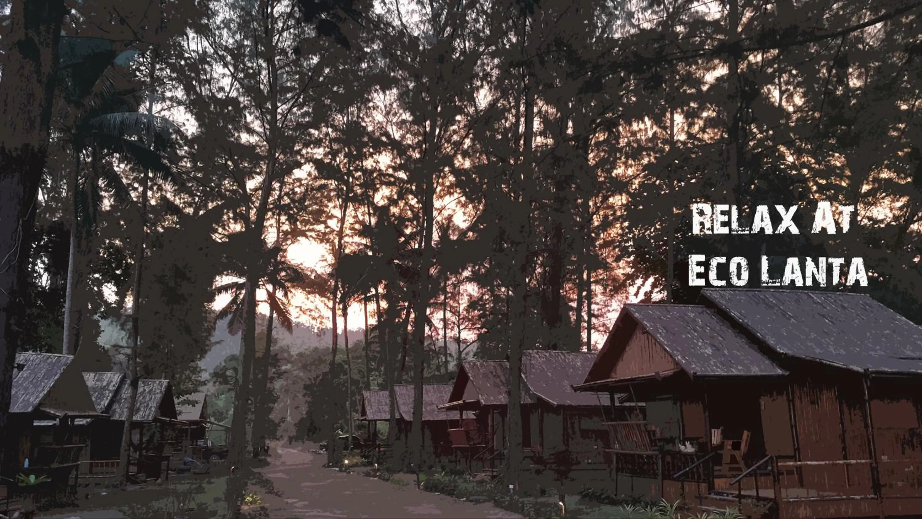 Property building in Eco Lanta Hideaway Beach Resort