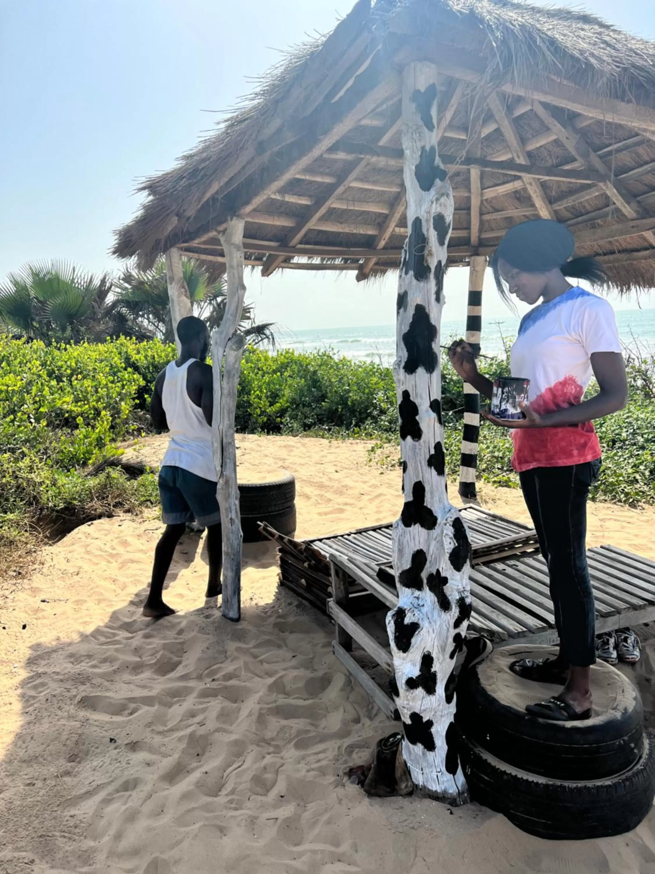 Decorative detail in Nemasu Eco-lodge