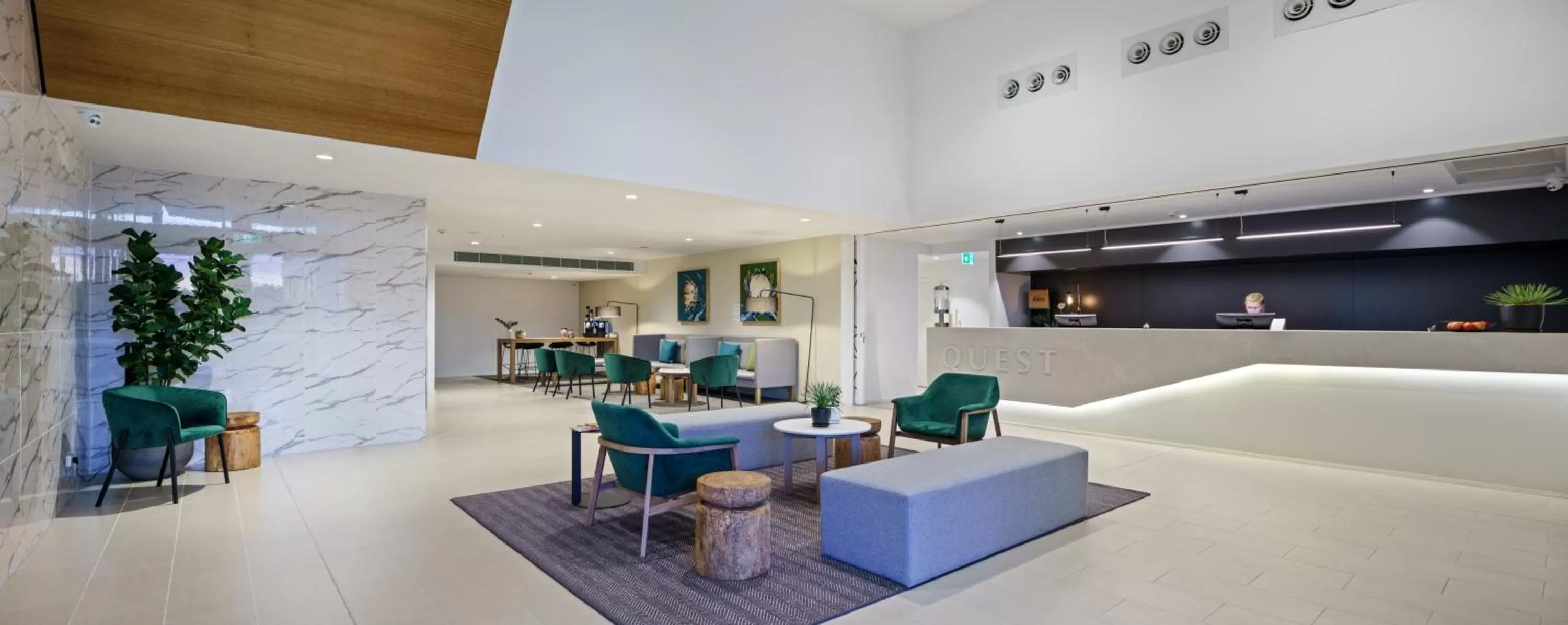Lobby or reception in Quest Springfield Central