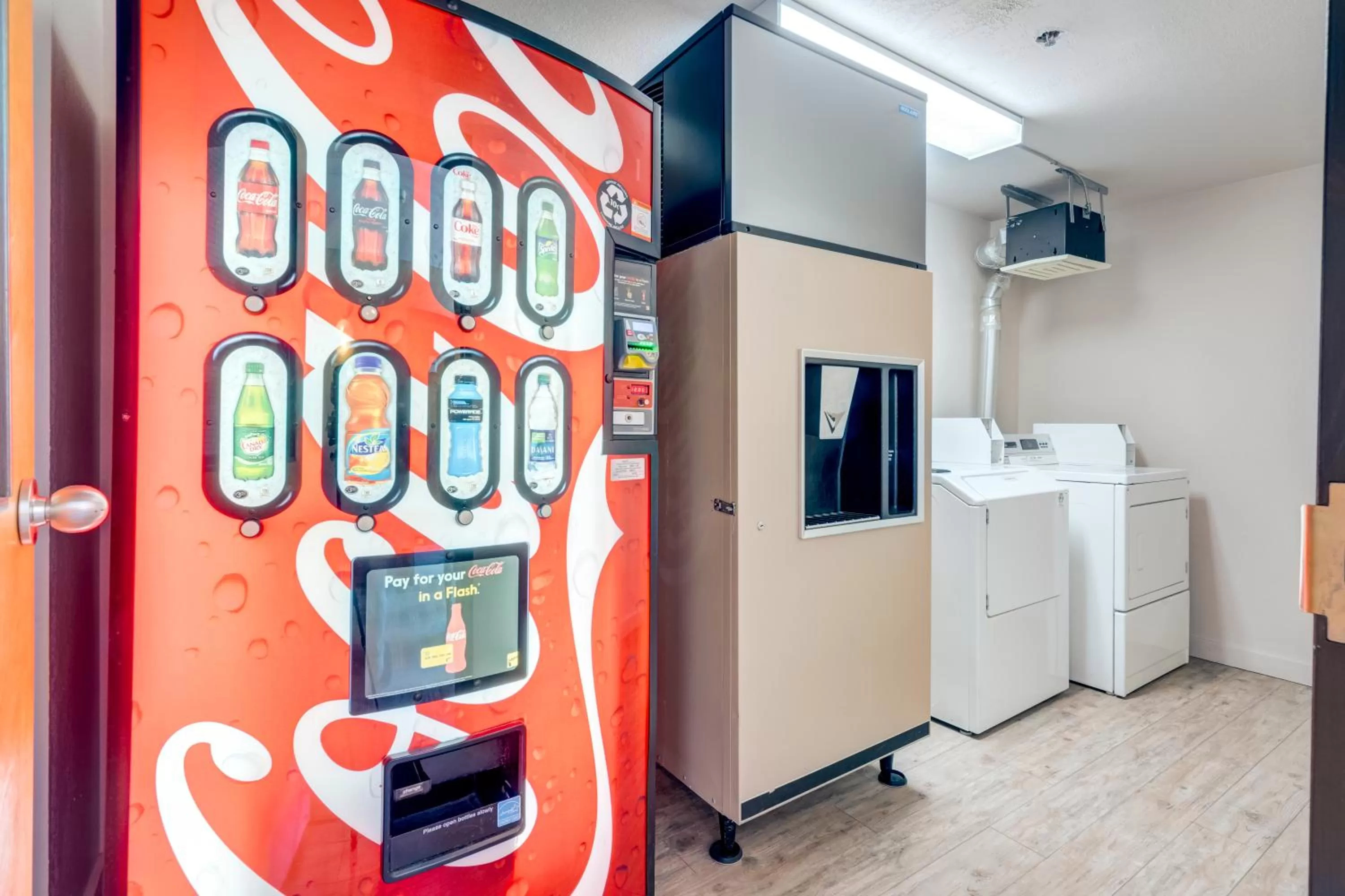 vending machine in Chateau Canmore