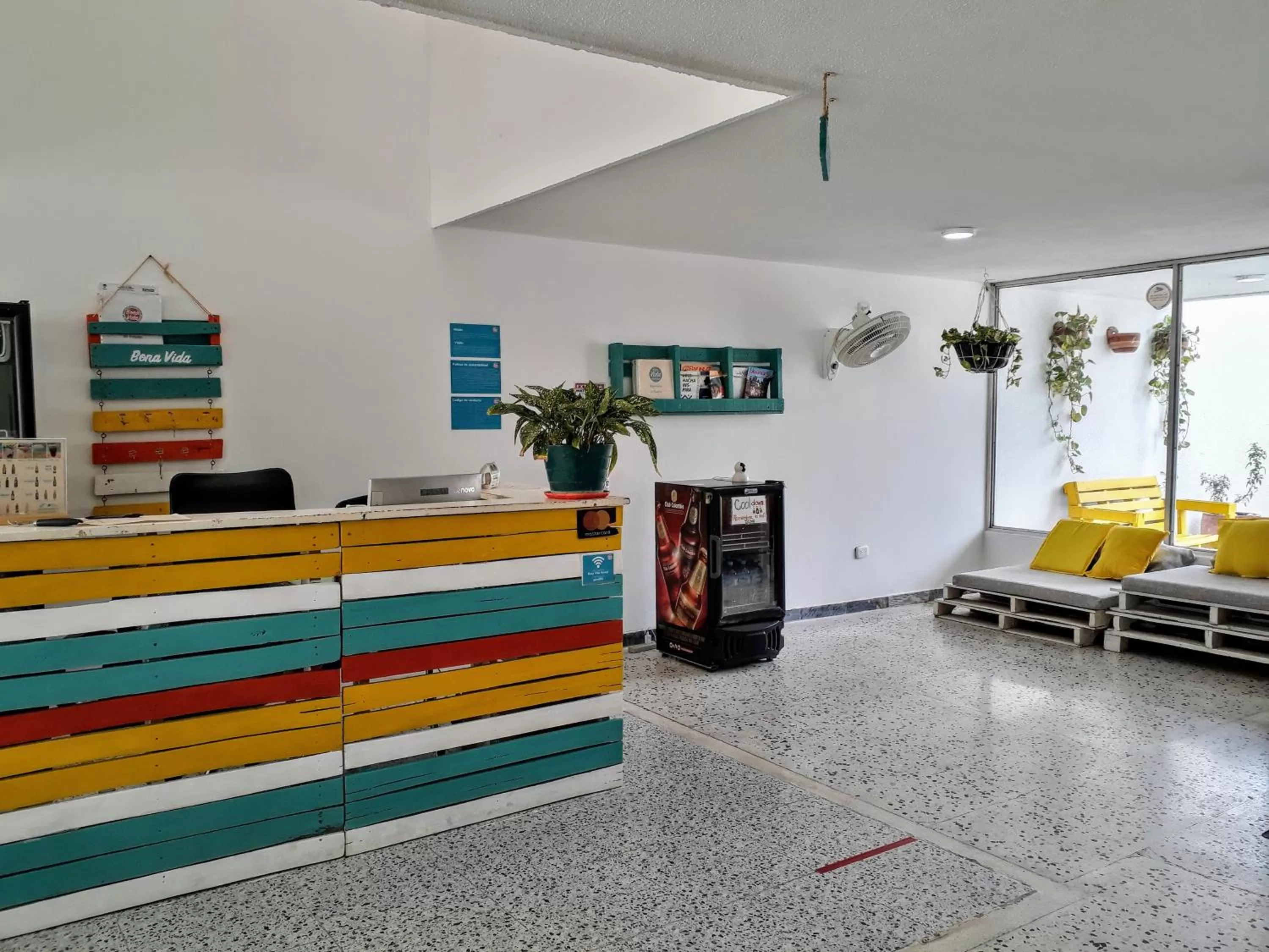 Lobby/Reception in Bona Vida Hotel