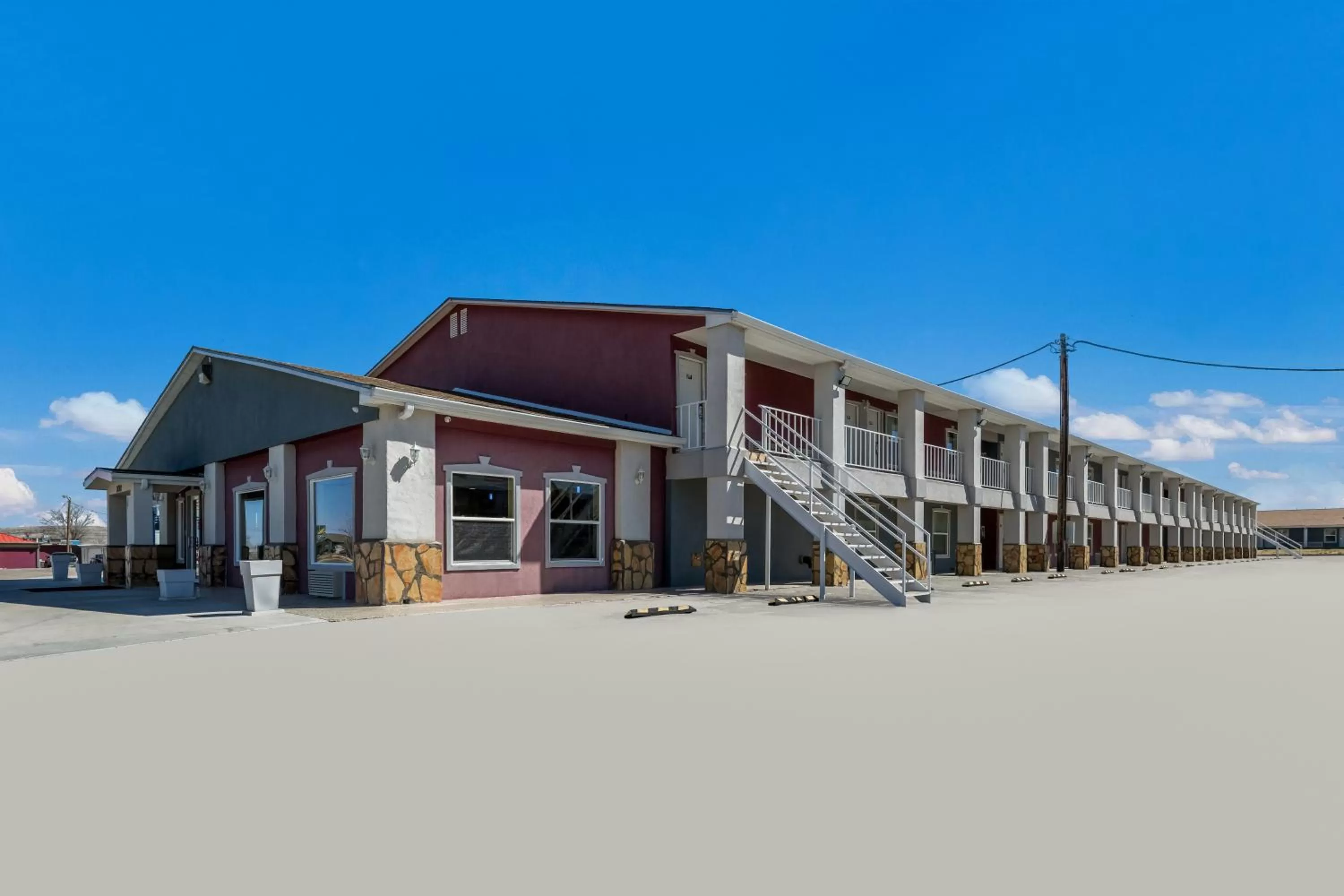 Property building in Americas Best Value Inn Alpine