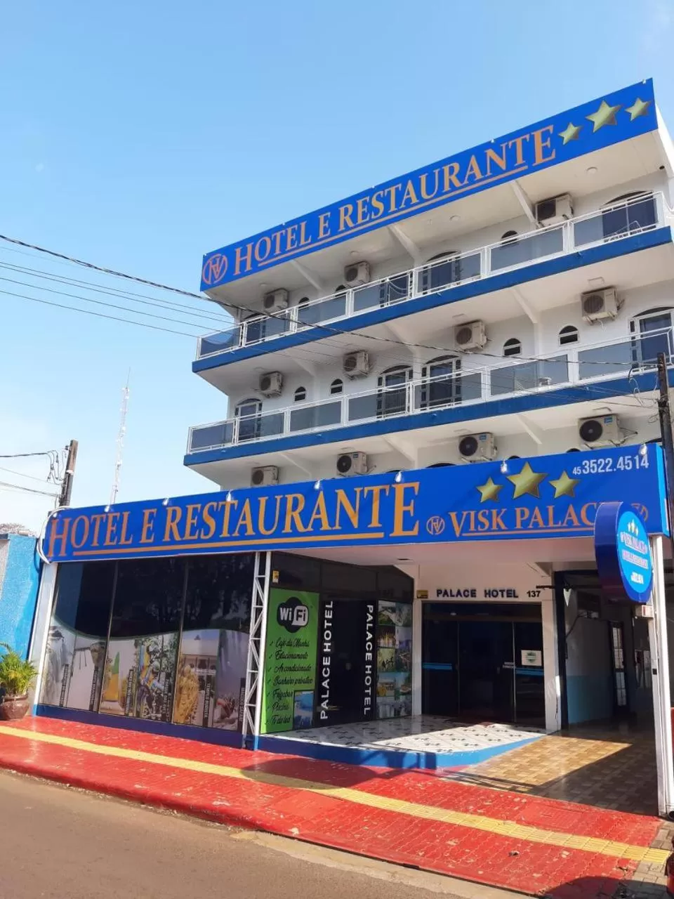 Property Building in Visk Palace Hotel e Restaurante