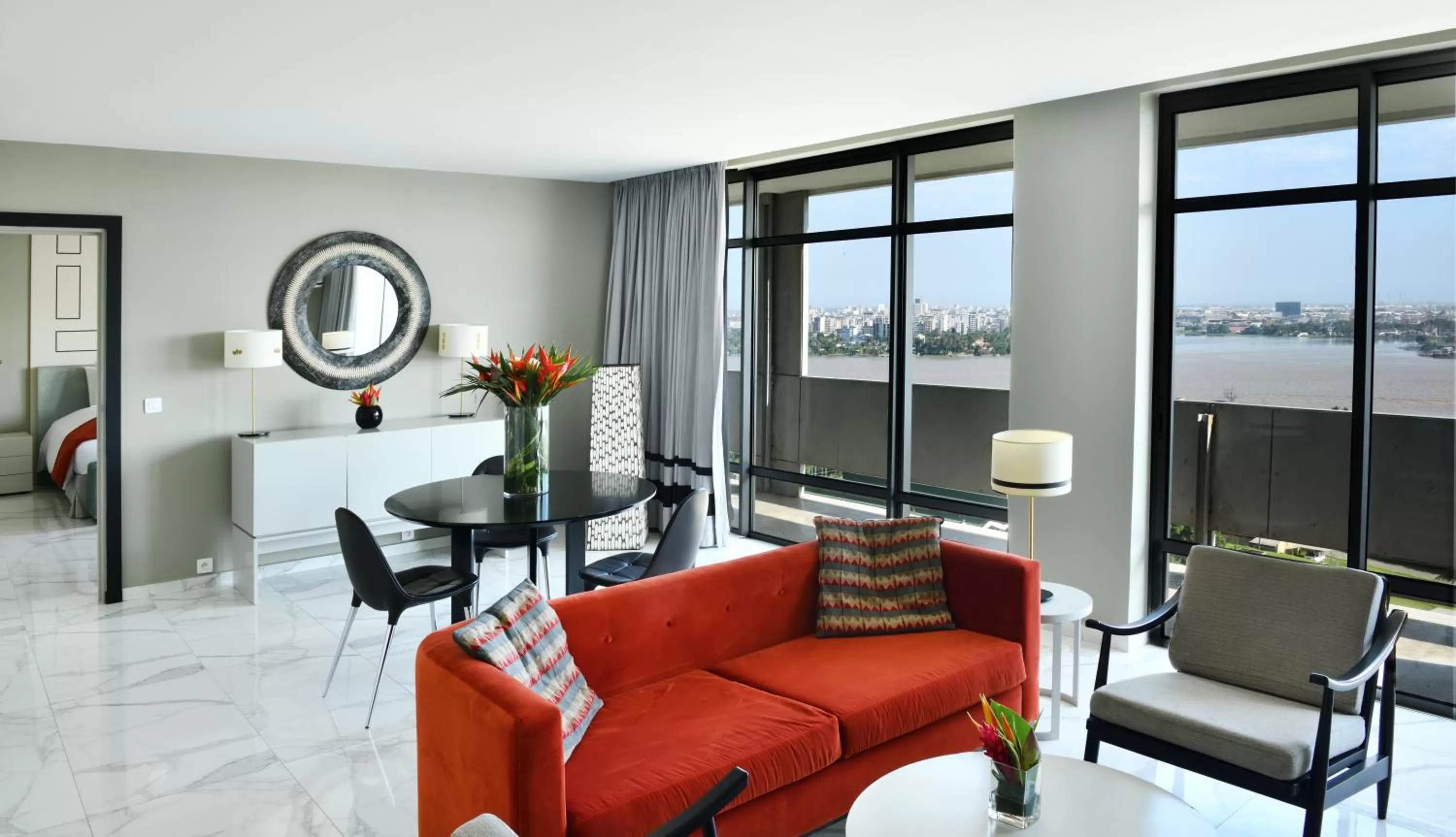 Bird's eye view in Sofitel Abidjan Hotel Ivoire