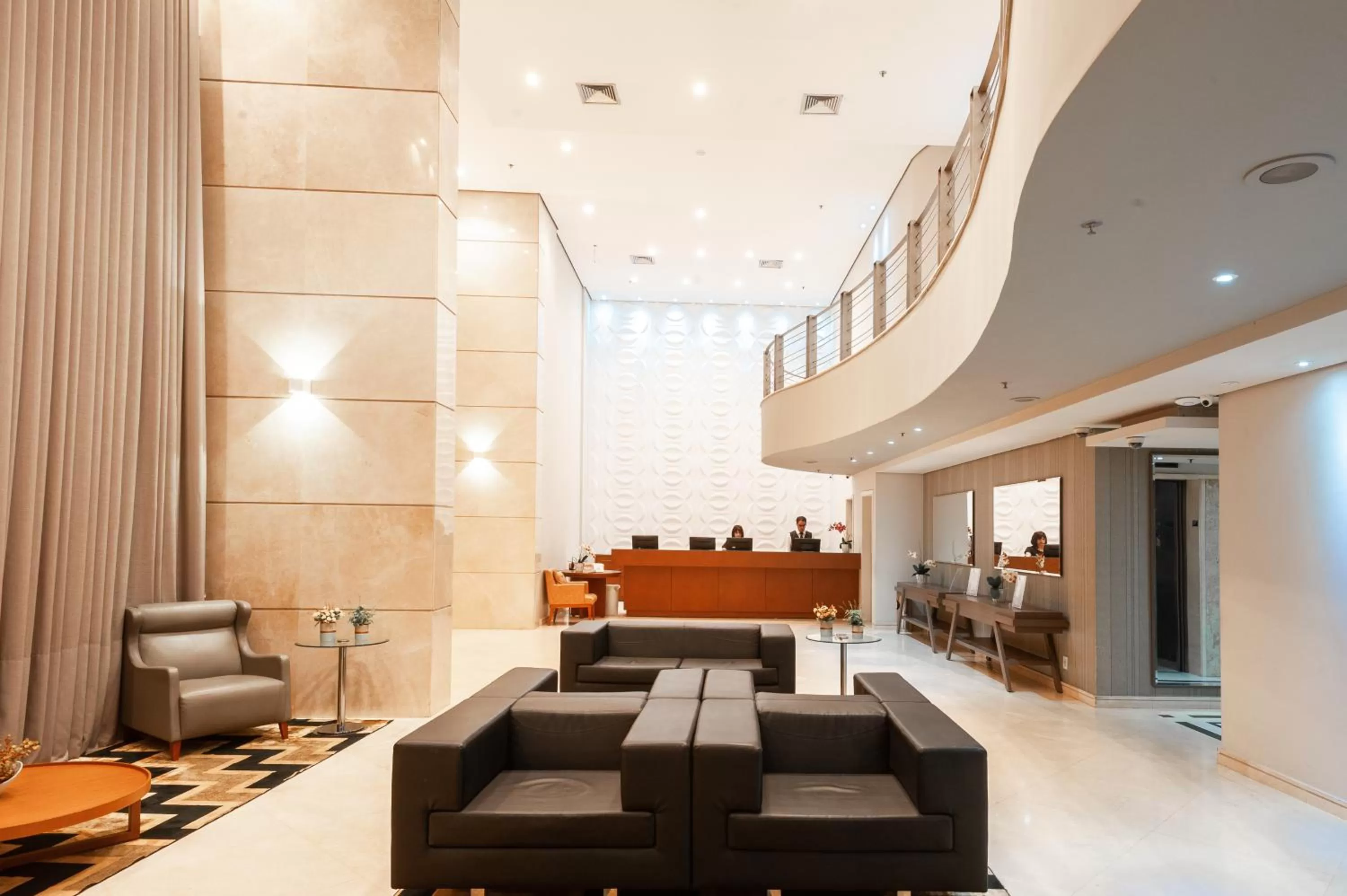 Lobby or reception in Slaviero Guarulhos Aeroporto