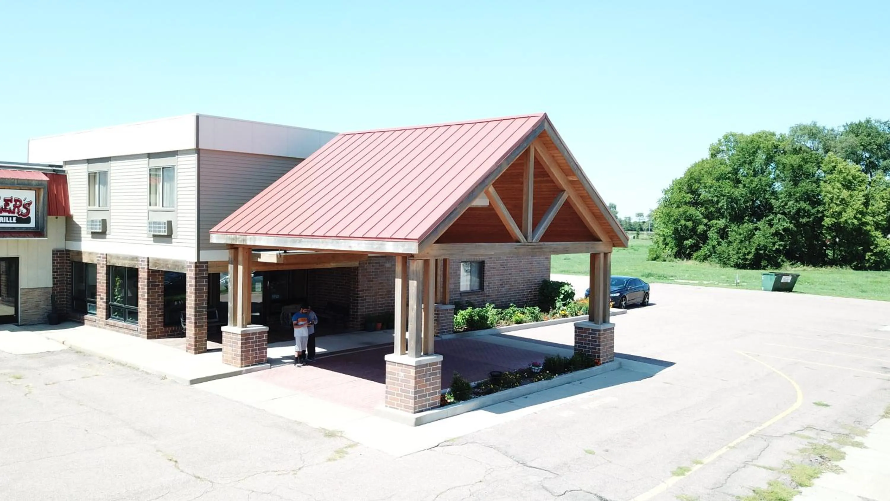 Street view in Prairie Inn