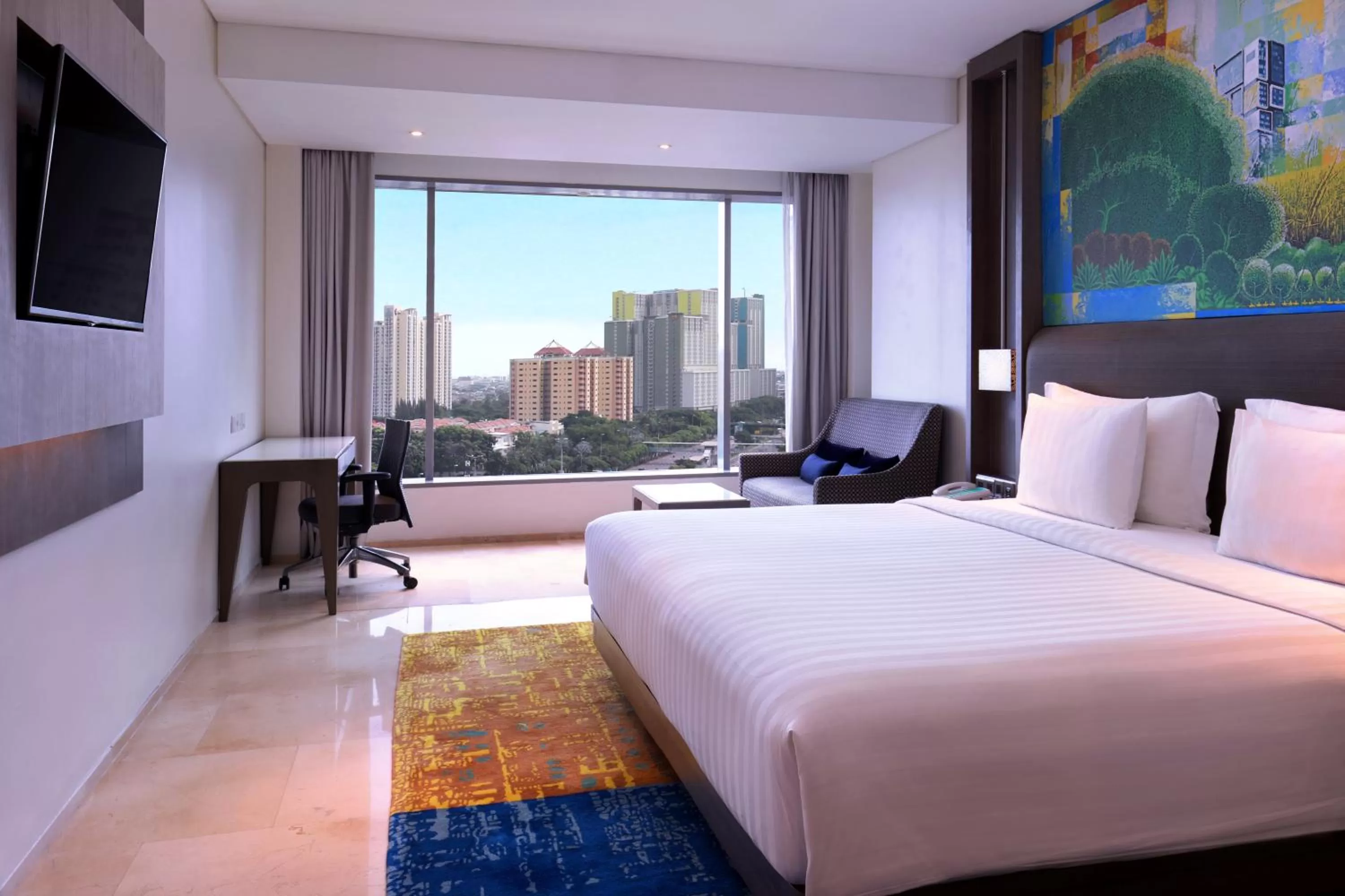 Bedroom, Bed in Grand Mercure Jakarta Kemayoran