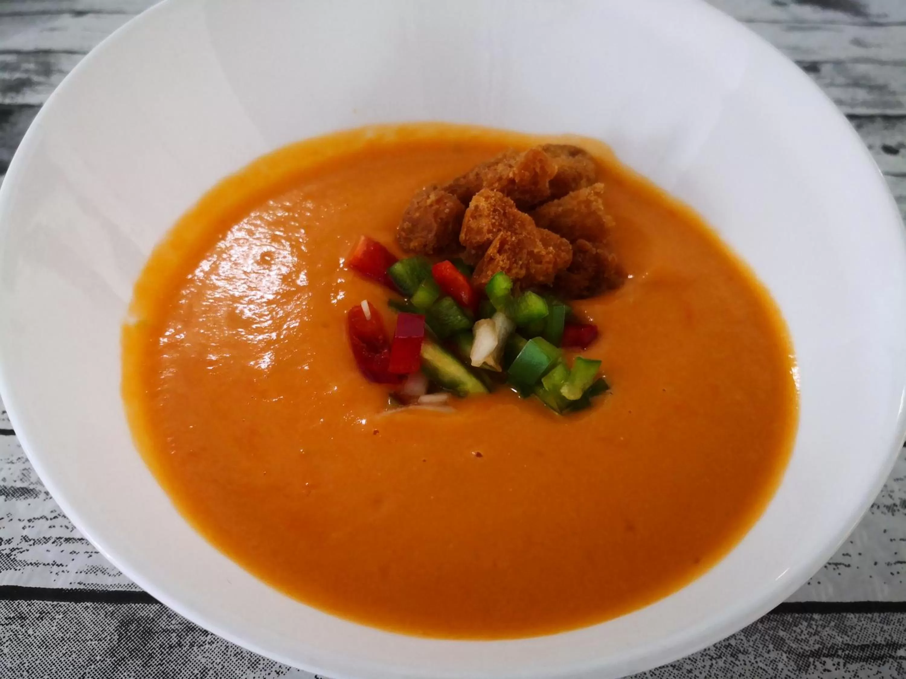 Food close-up in Hotel Aro'S