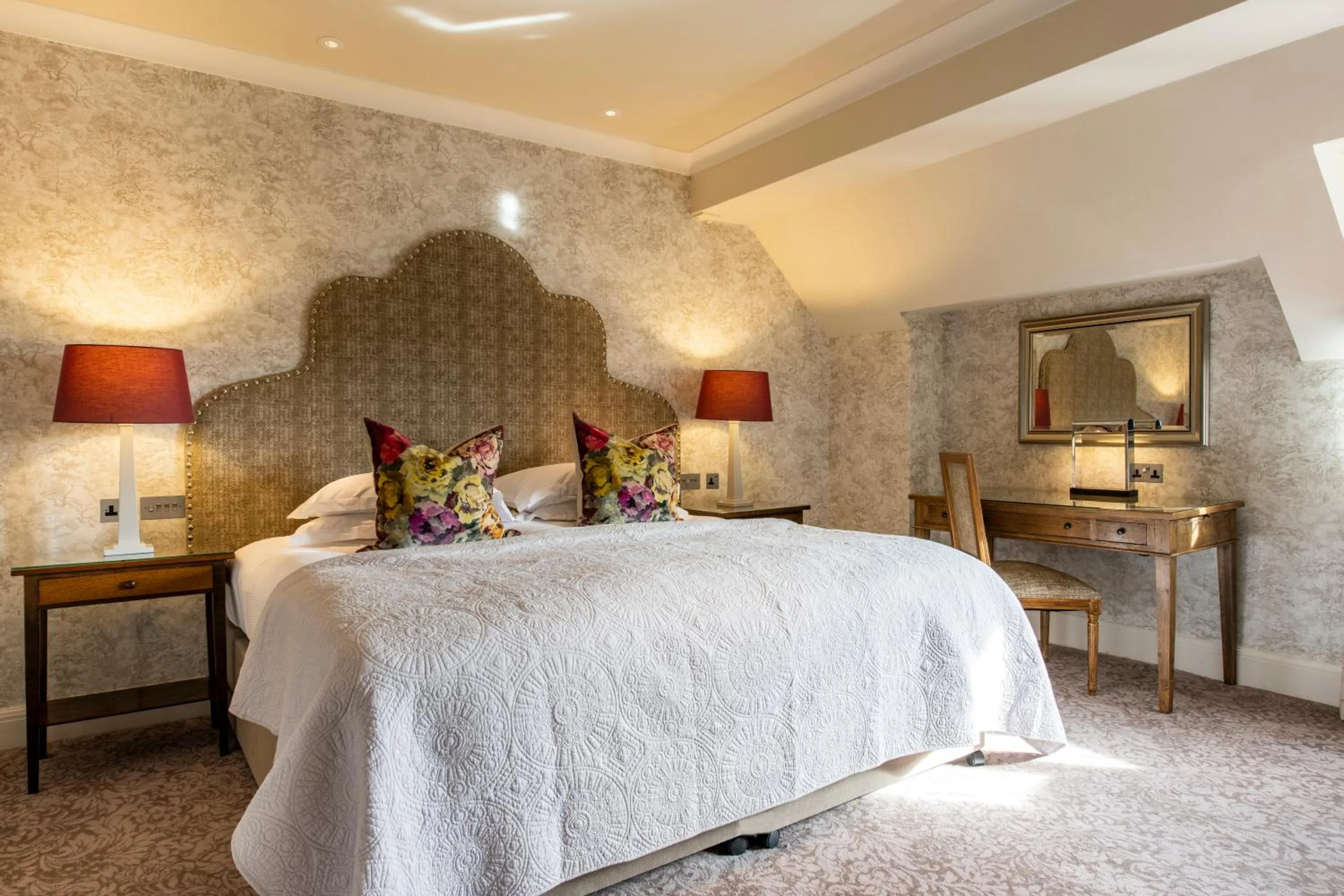 Bedroom, Bed in Bovey Castle
