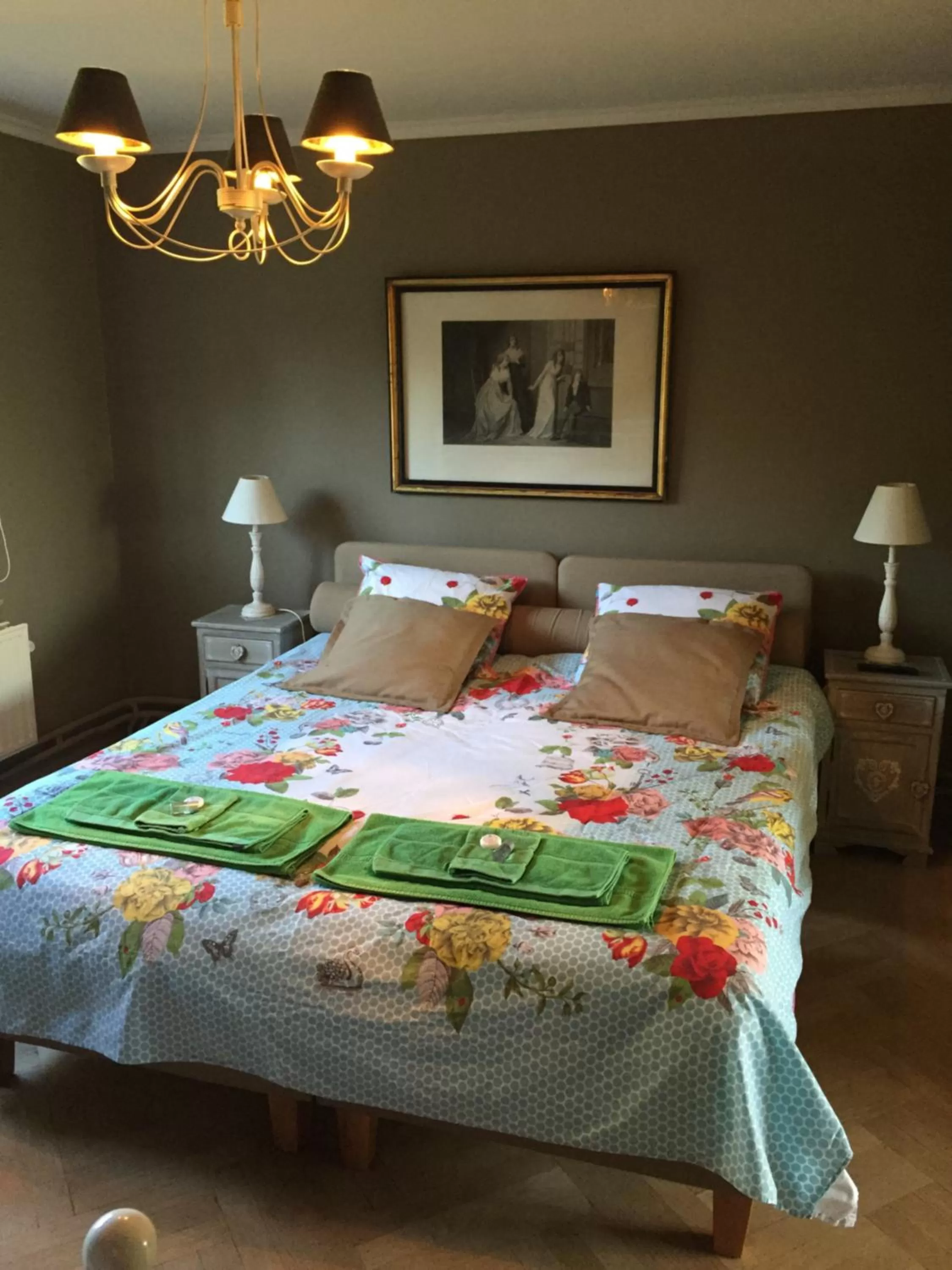 Bed in Guesthouse 't Goed Leven