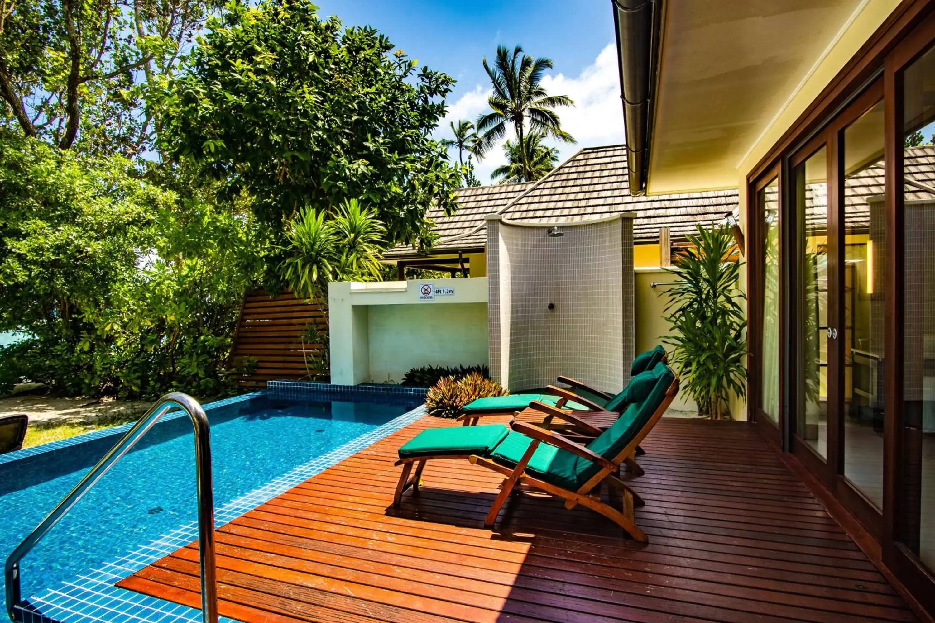 Deluxe Beachfront Villa with Private Pool in Hilton Seychelles Labriz Resort & Spa Deluxe Beachfront Villa with Private Pool in Hilton Seychelles Labriz Resort & Spa