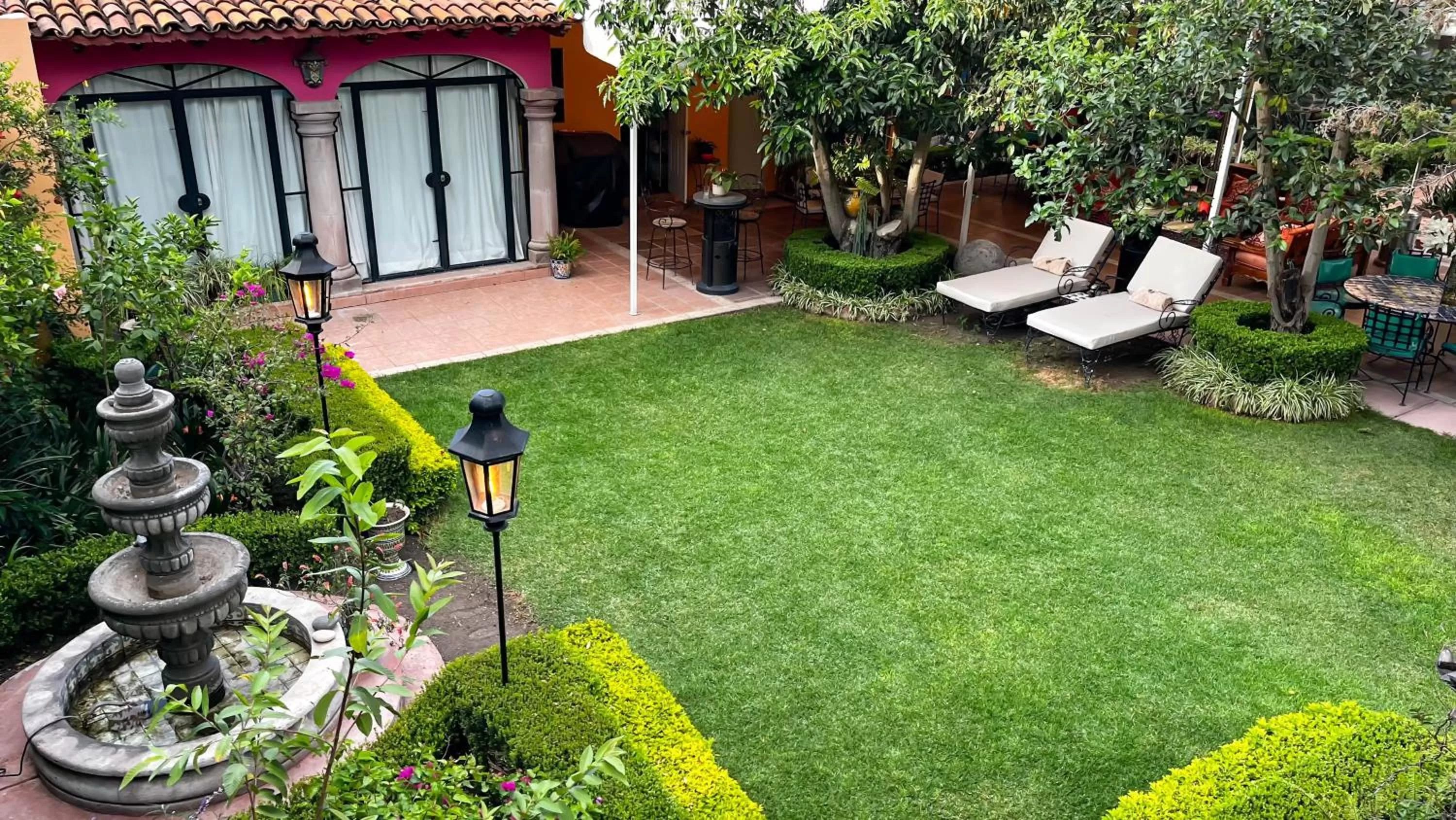 Garden in Hacienda de las Flores