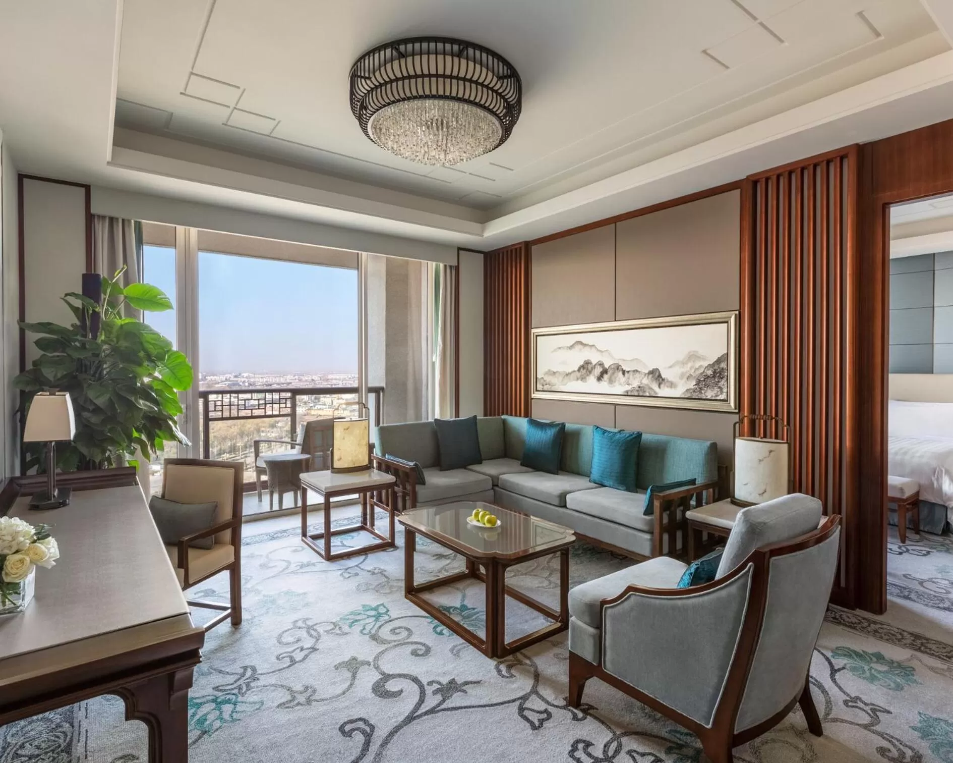 Living room in Shangri-La Qufu