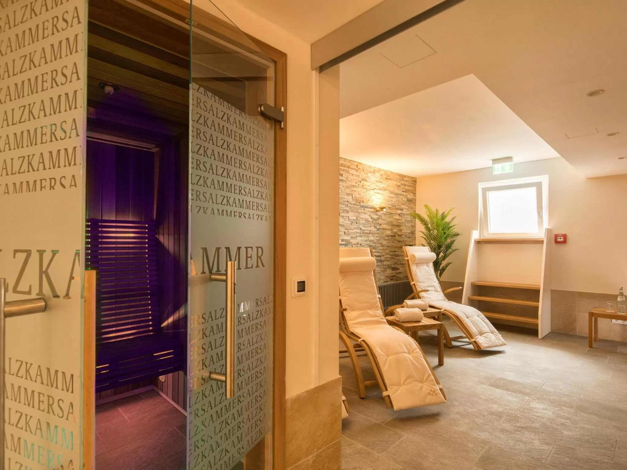 Spa and wellness centre/facilities in Hotel Landhaus Ammann