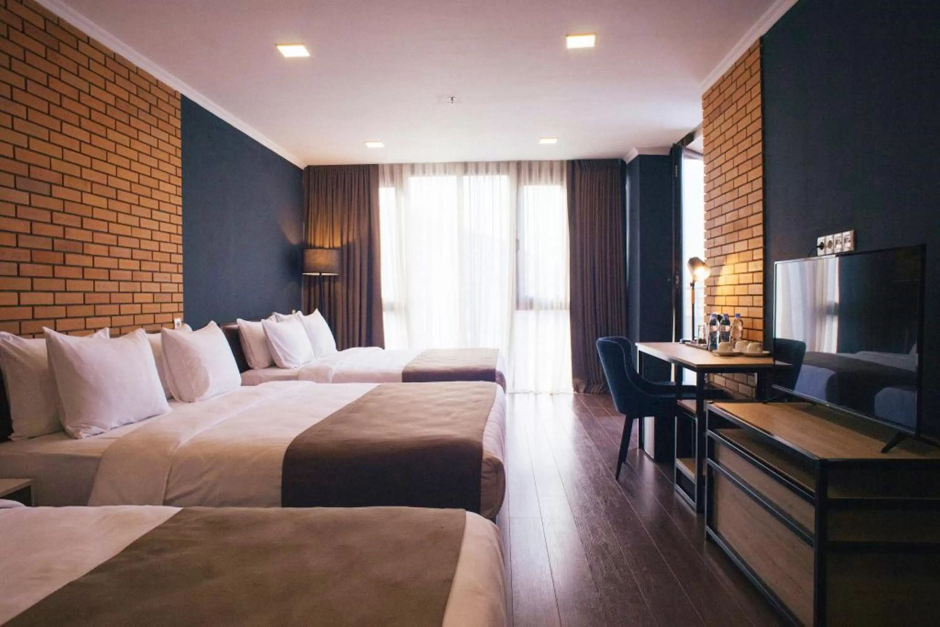 Bedroom in Bricks Hotel