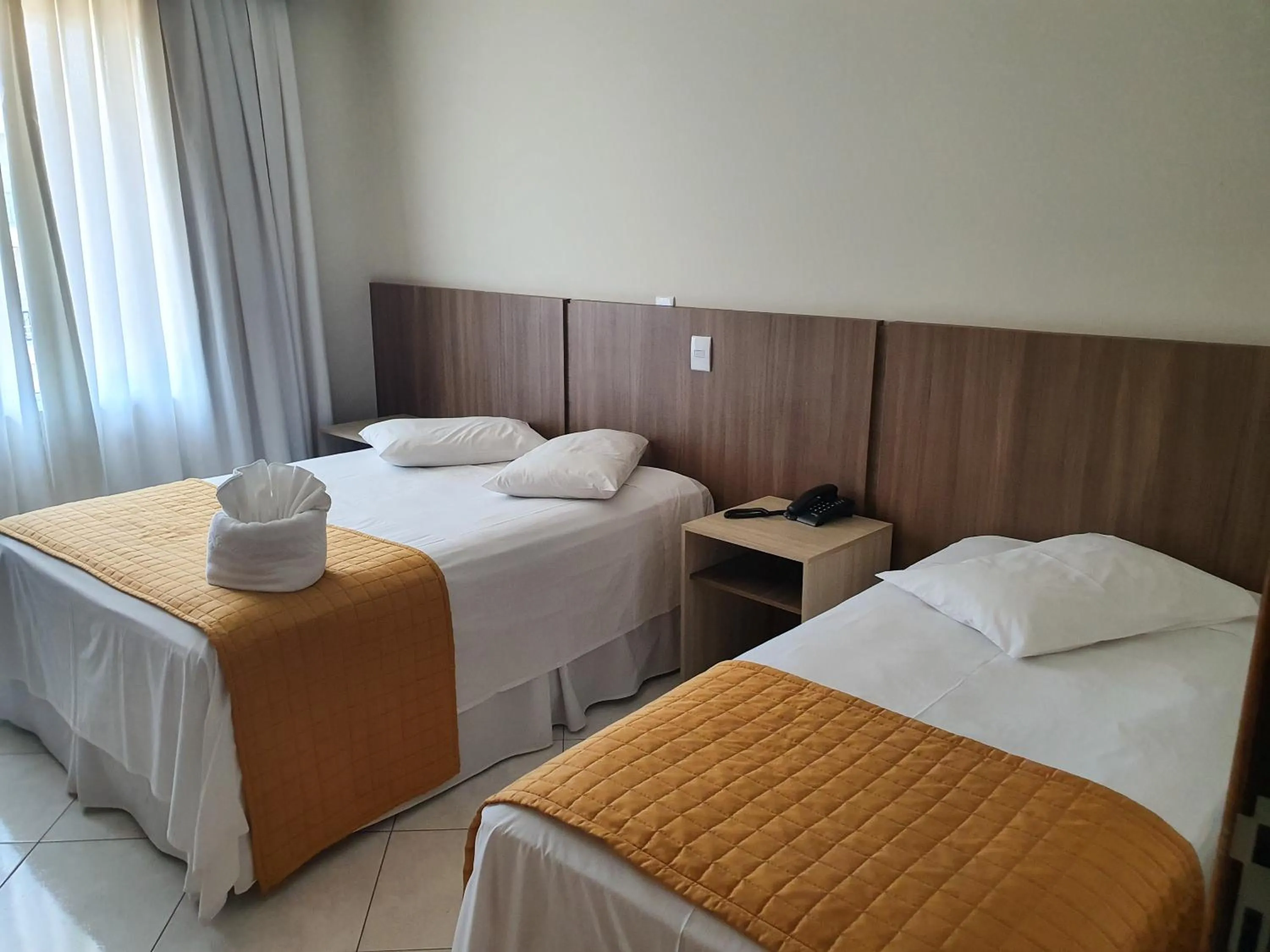 Bed in San Marino Palace Hotel