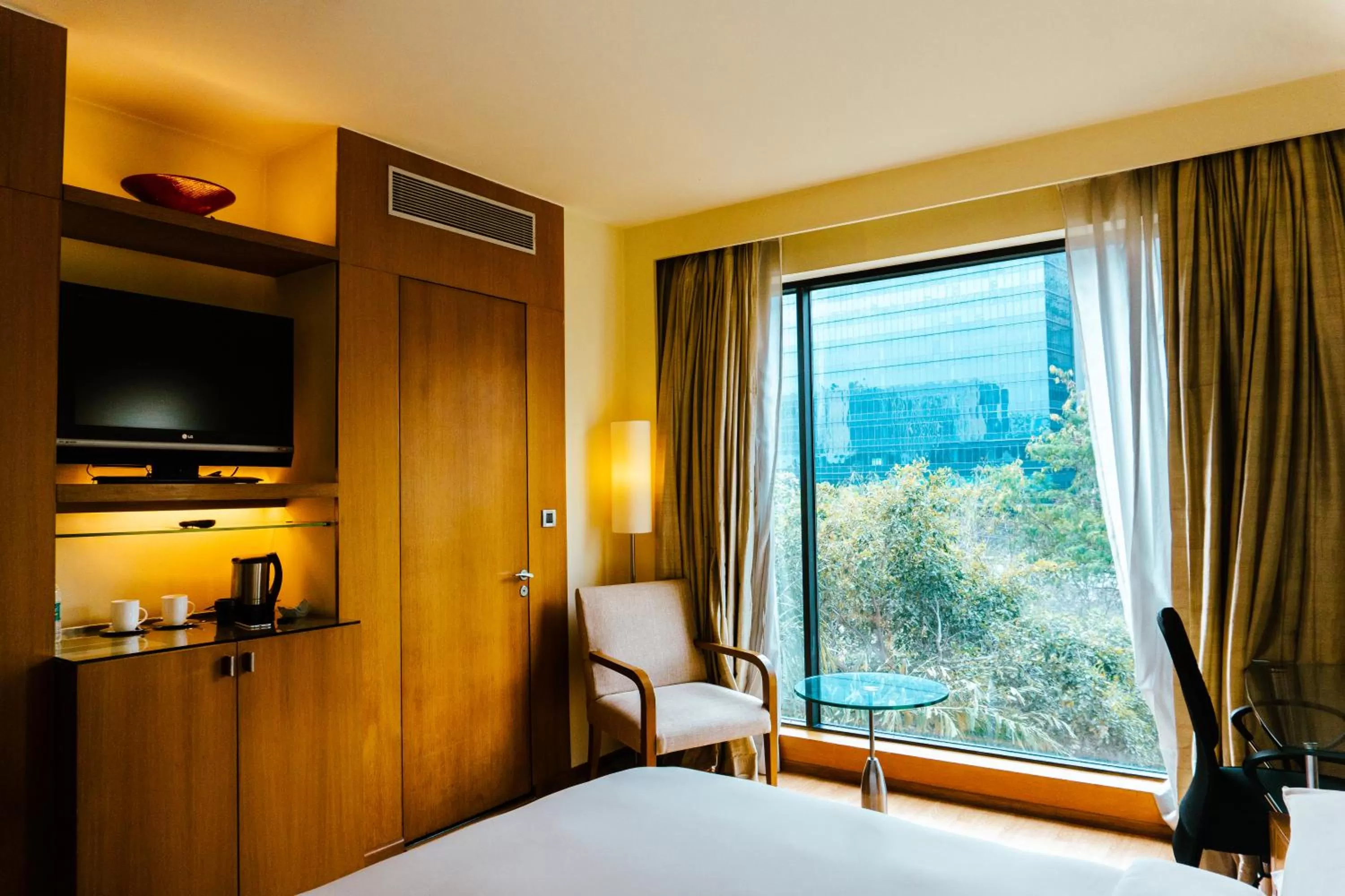 TV and multimedia, Bed in Hyatt Hyderabad Gachibowli