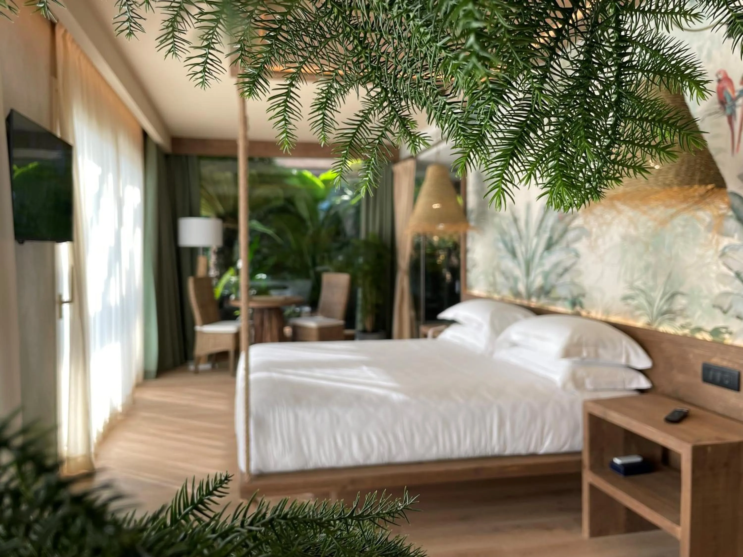 Photo of the whole room, Bed in AQA Palace