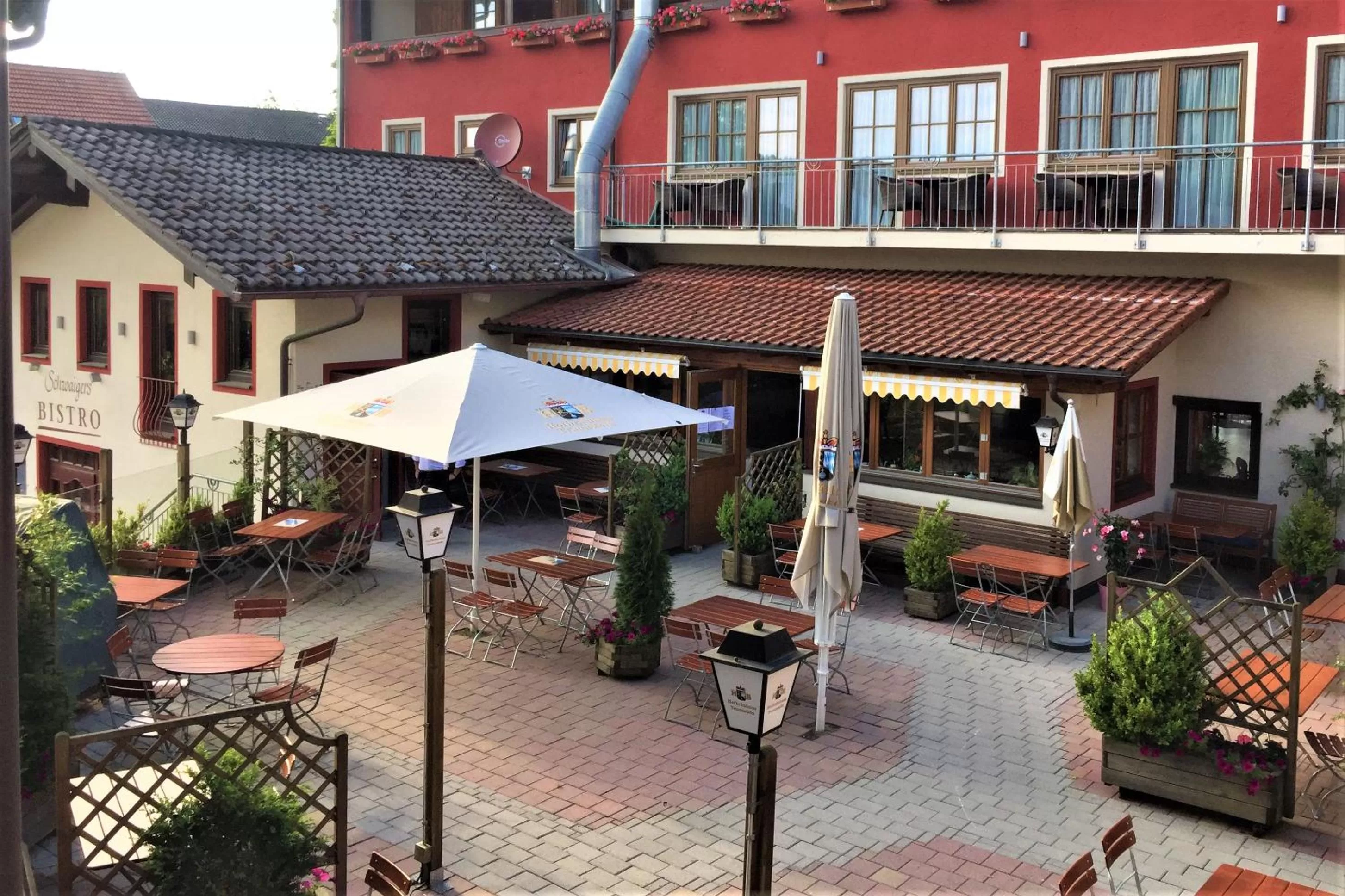 Balcony/Terrace in Hotel Schwaiger
